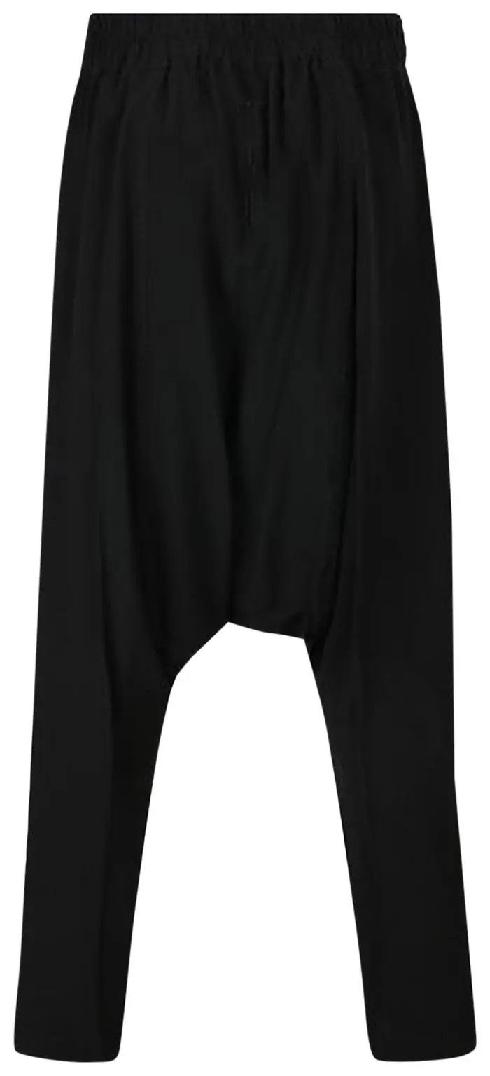 Rick Owens o1y0126 Sweatpant in Black Size 27" / US 4 / IT 40 - 2 Thumbnail