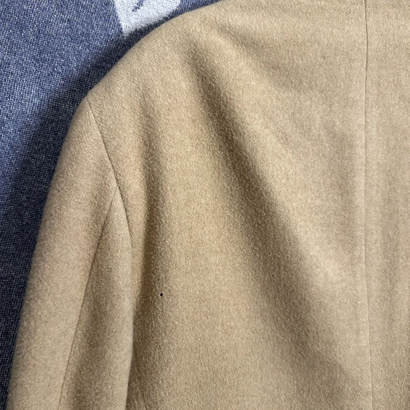 Pendleton VINTAGE Pendleton Blazer Coat 2 Button Mens XL Wool Beige USA Made 90s Sports Size 46R - 6 Thumbnail
