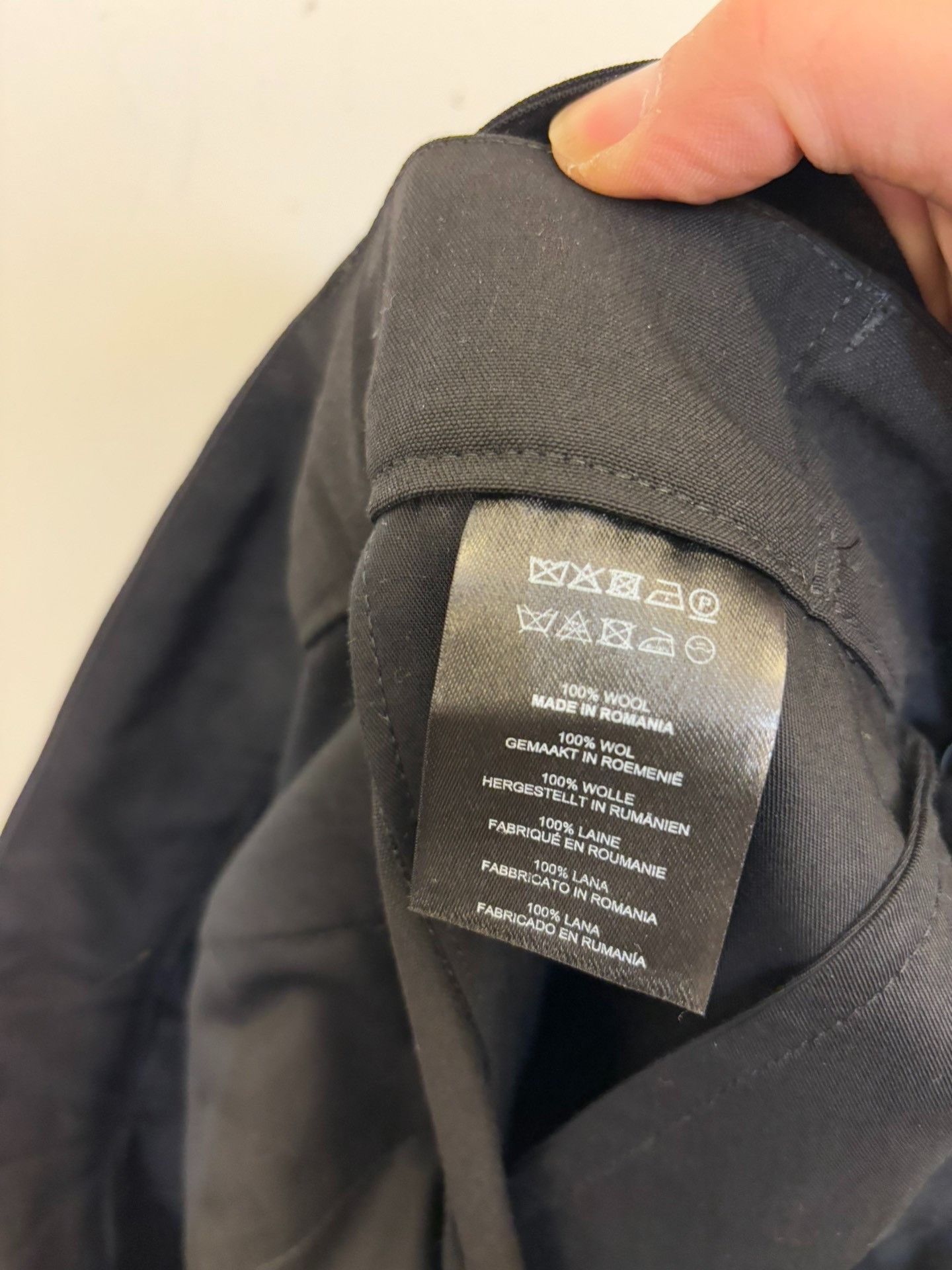 Dries Van Noten Dries van noten High-waisted wool wide-leg pants Nextarrow- Size US 32 / EU 48 - 9 Thumbnail