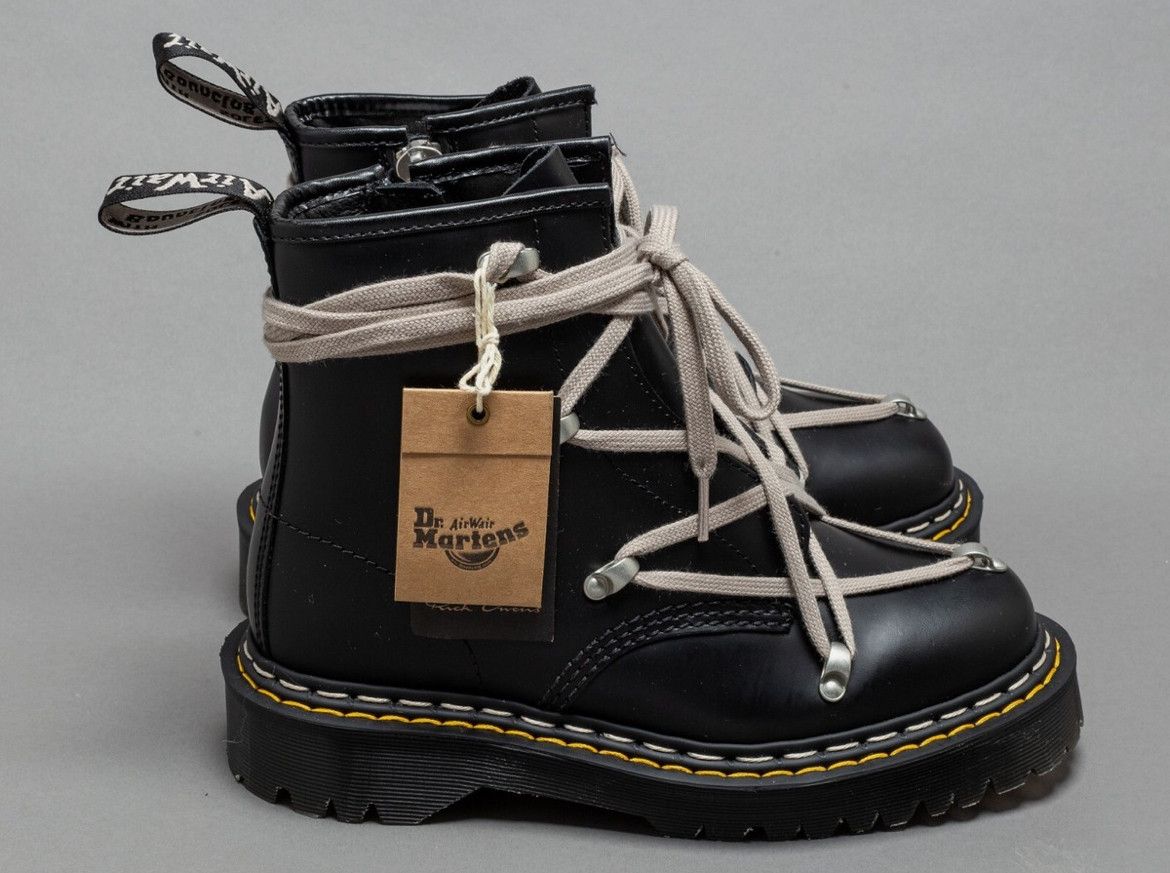 Dr. Martens × Rick Owens Dr. Martens x Rick Owens 1460 BEX Size US 7 / IT 37 - 6 Thumbnail