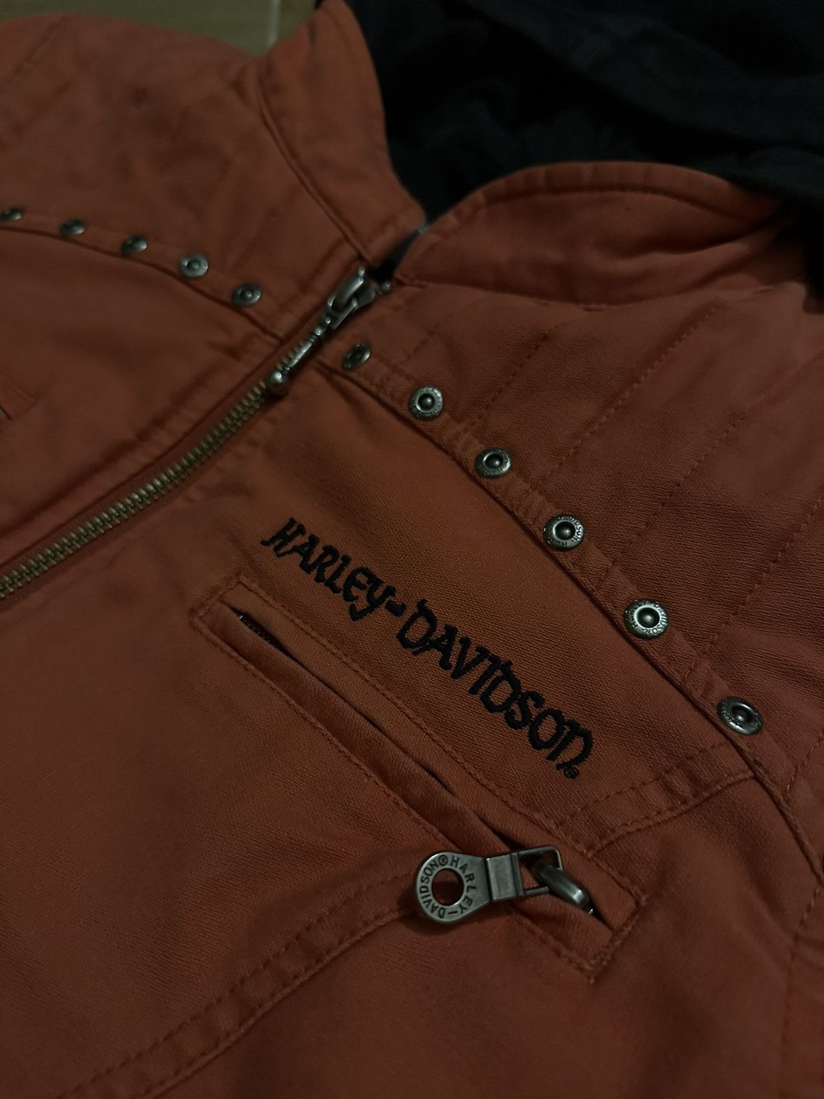 Harley Davidson × Vintage Harley Davidson Riding Jacket Size XL / US 12-14 / IT 48-50 - 3 Thumbnail
