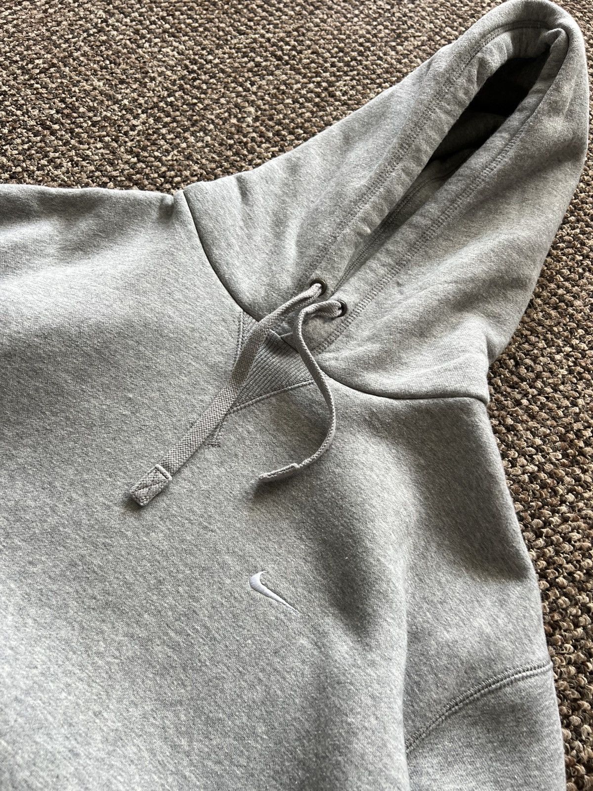 Nike Grey Vintage Nike Hoodie Size US XXL / EU 58 / 5 - 6 Thumbnail