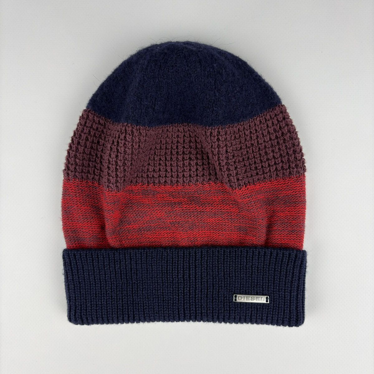 Diesel Diesel Vintage Knit Beanie Hat Size ONE SIZE - 2 Thumbnail