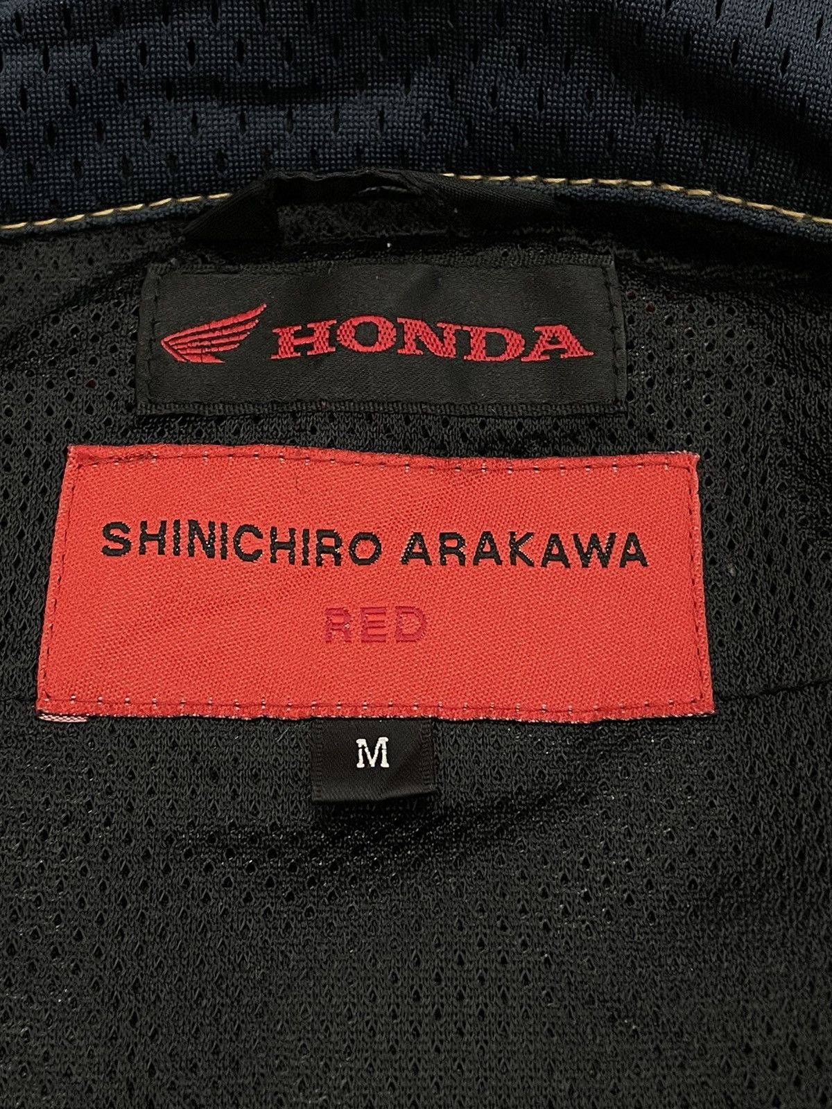 Honda Rare Vintage Honda Shiniciro Arakawa Padded Biker Jacket Size US M / EU 48-50 / 2 - 22 Thumbnail
