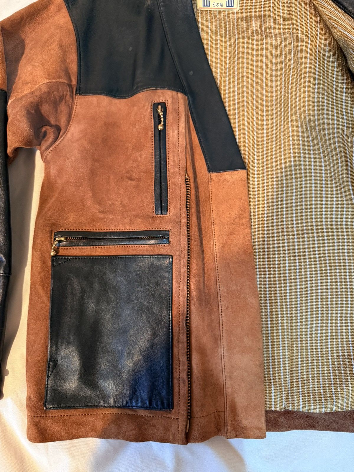 Blackmeans Blackmeans Leather Kimono Jacket Size US M / EU 48-50 / 2 - 5 Thumbnail