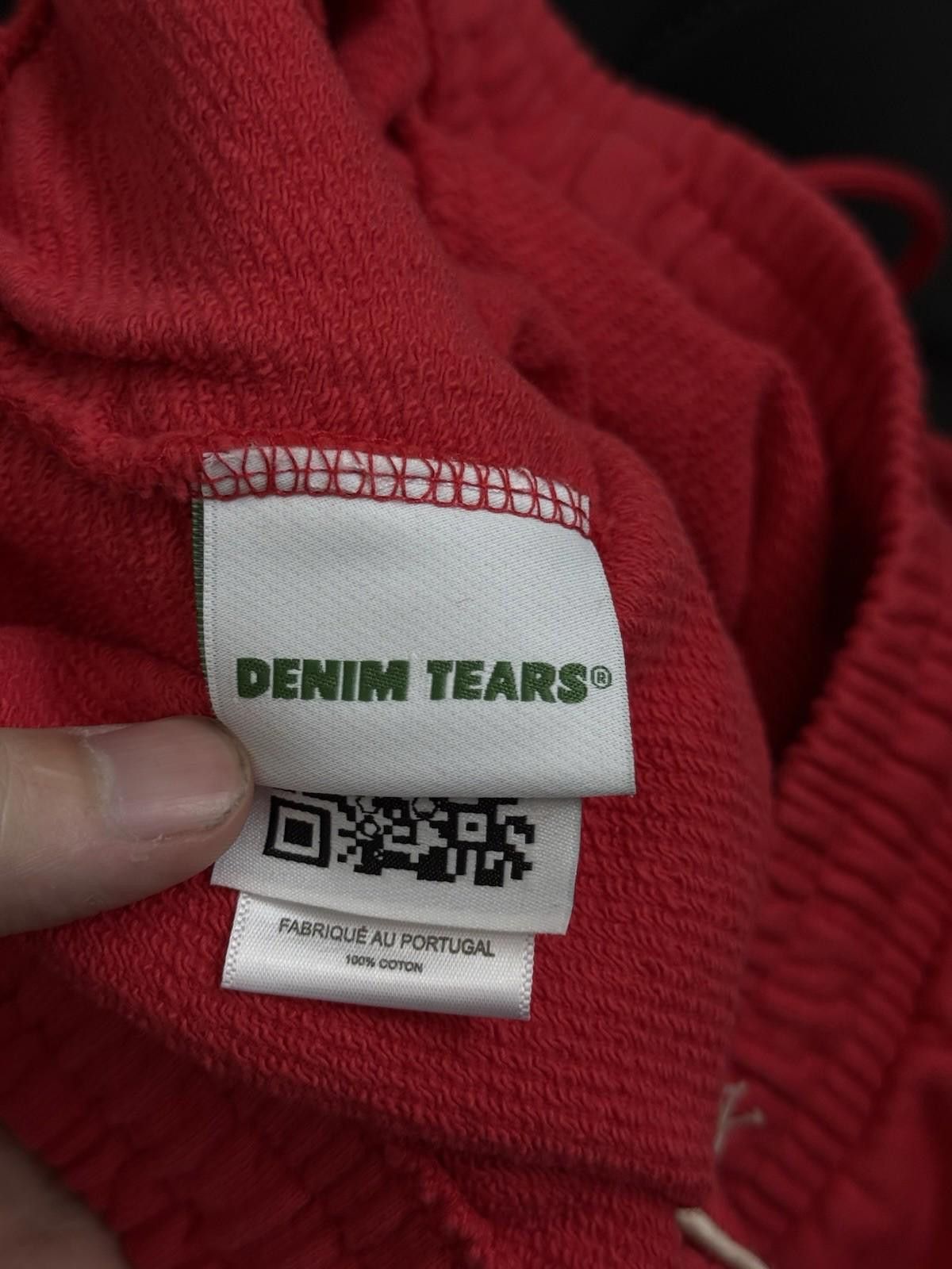DENIM TEARS Denim Tears Cotton Wreath Shorts Red |BRAND NEW (Large) Size US 34 / EU 50 - 12 Thumbnail