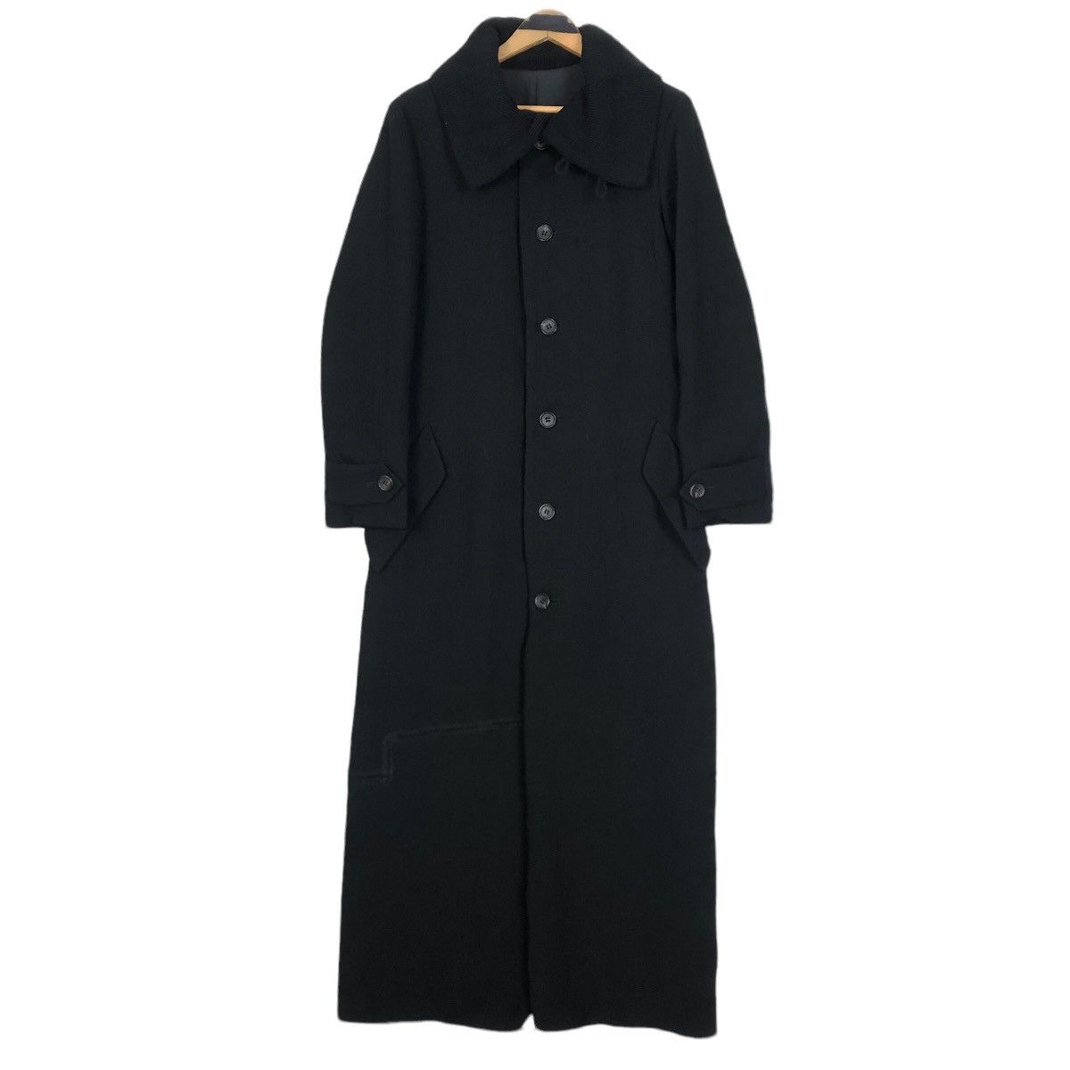 Yohji Yamamoto Vintage 90s Y’s Yohji Yamamoto Large Collar Wool Overcoat Size M / US 6-8 / IT 42-44 - 3 Thumbnail