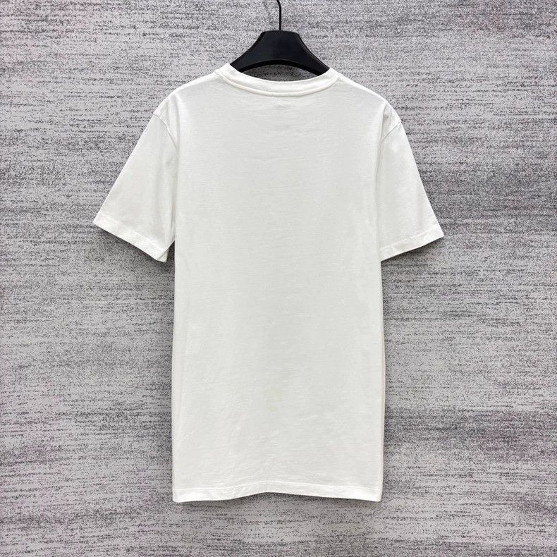 Loewe LOEWE White embroidered logo short sleeves Size XS / US 0-2 / IT 36-38 - 4 Thumbnail