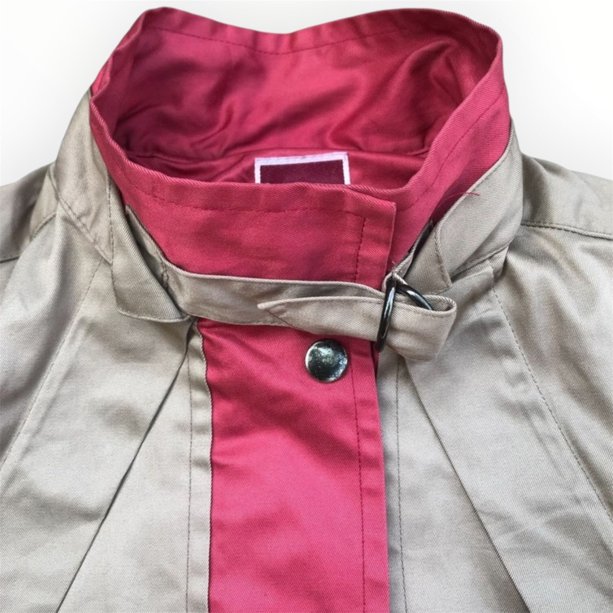 Issey Miyake Vintage 80s Issey Miyake Pleated Sateen Bomber Jacket Size US M / EU 48-50 / 2 - 10 Thumbnail