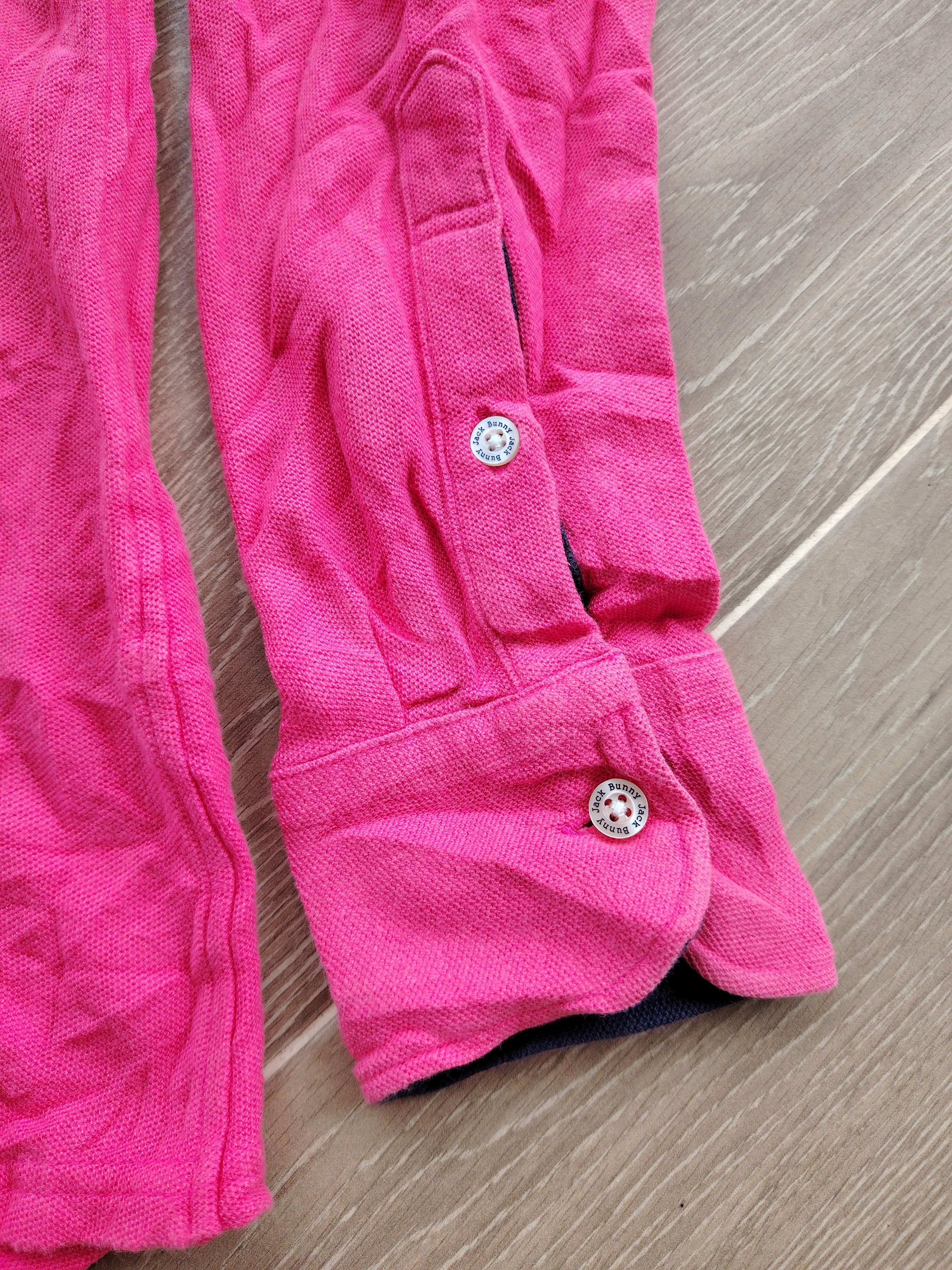 Designer × Japanese Brand Jack Bunny by Pearly Gates Pink Button Up Shirt Japan Size S / US 4 / IT 40 - 5 Thumbnail