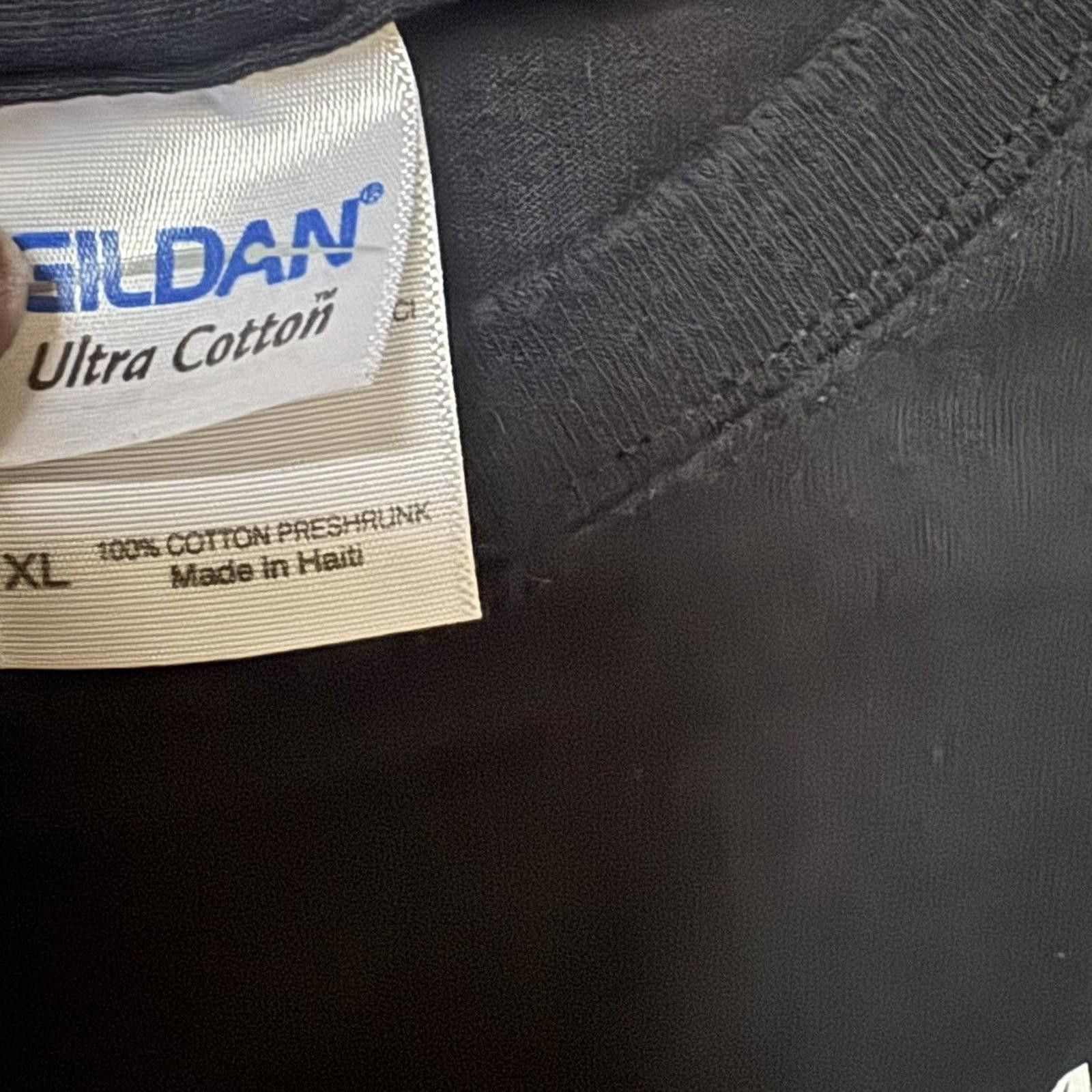 Gildan GILDAN • VNTG "Blackman" Pre-Shrunk Tee (XL) Size US XL / EU 56 / 4 - 4 Thumbnail