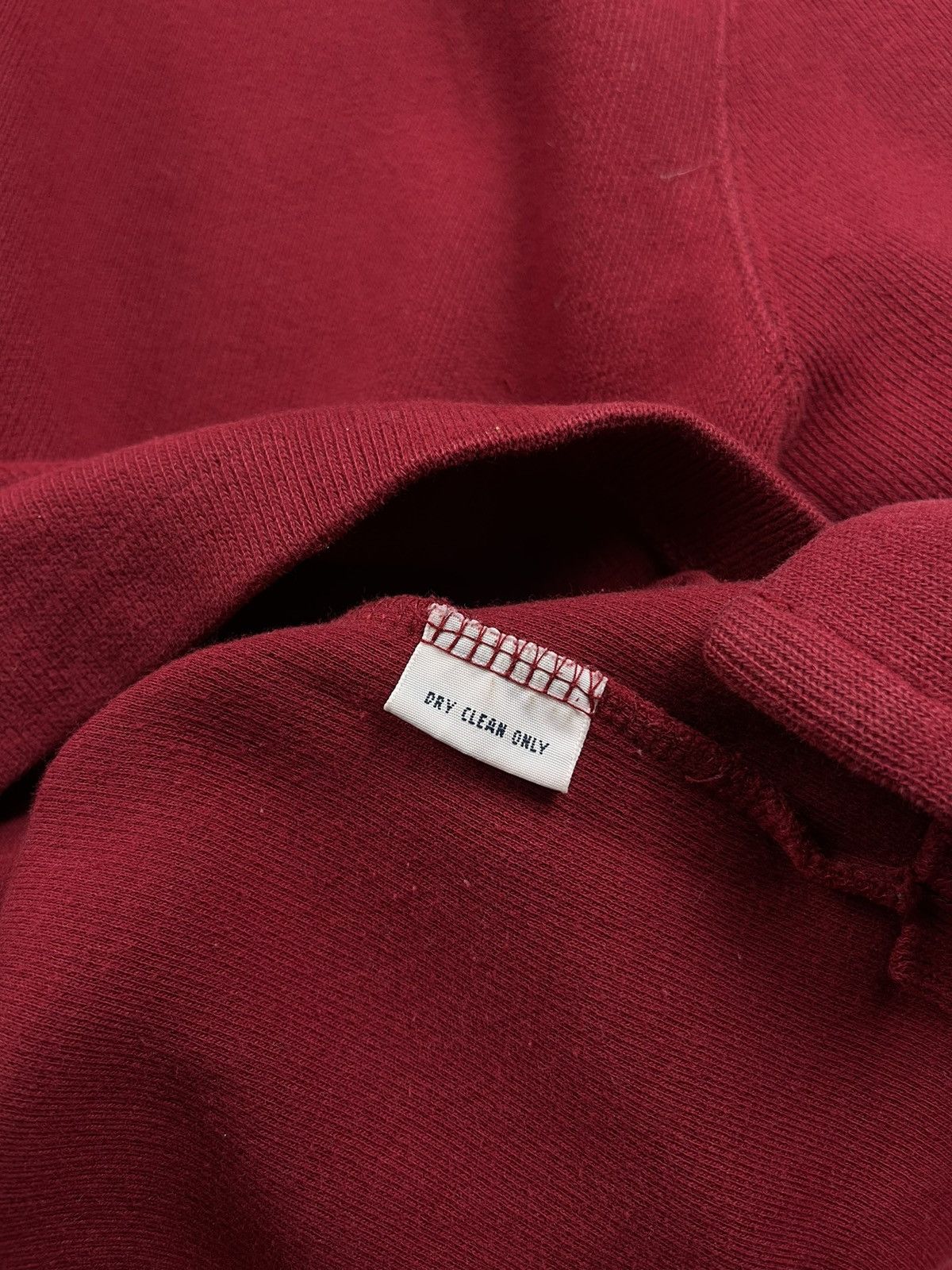 Polo Ralph Lauren × Vintage Vintage Polo Ralph Lauren Red Cotton 1/4 Zip Sweater Size US XL / EU 56 / 4 - 8 Thumbnail