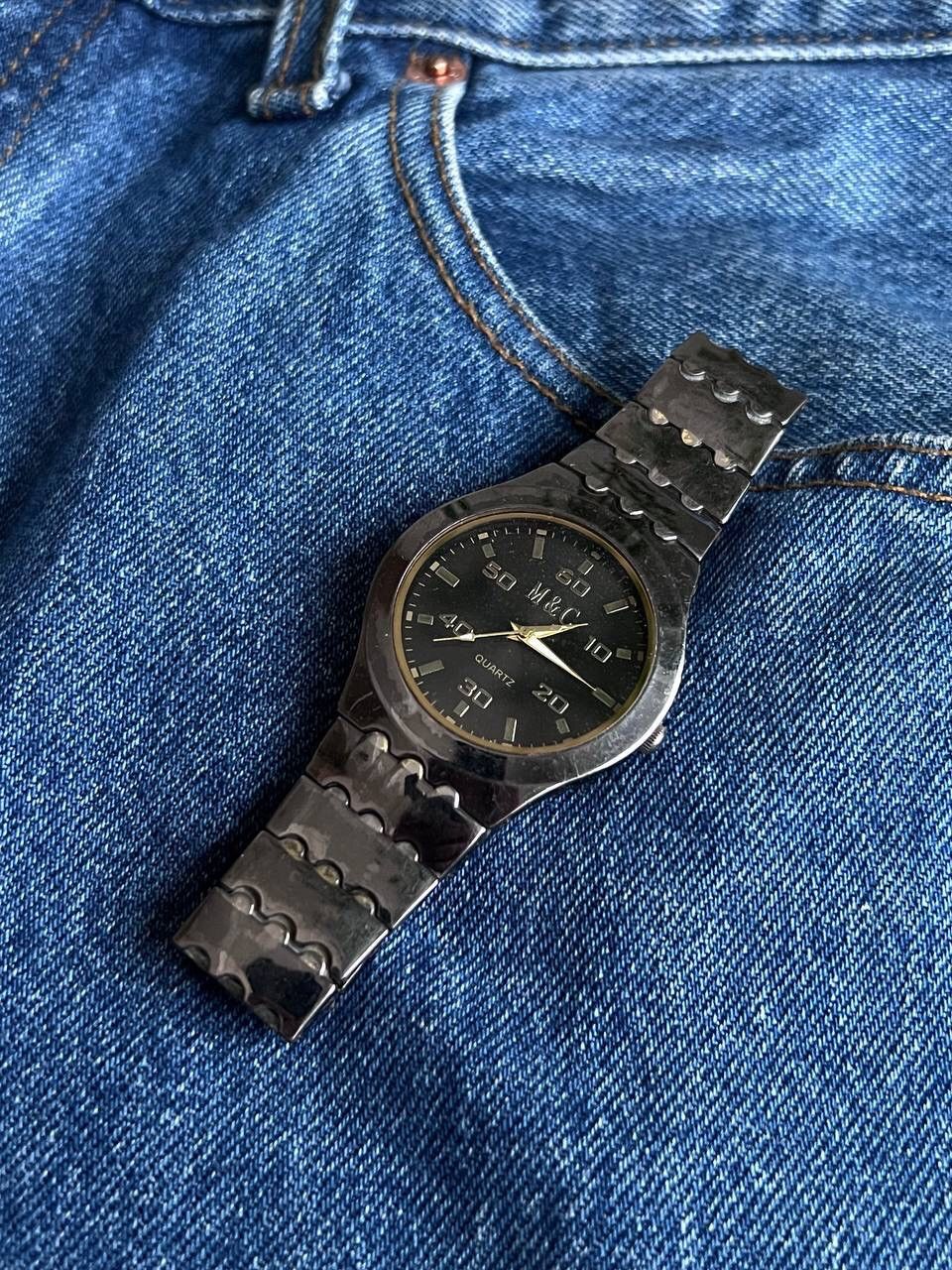Japanese Brand × Vintage Vintage Japanese style futuristic Watch Black y2k japan Size ONE SIZE - 1 Thumbnail