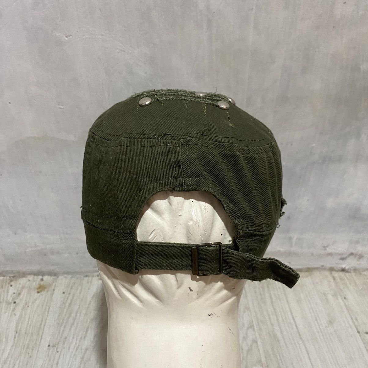If Six Was Nine 2000s d&c distressed with studded cadet cap lgbstyle Size ONE SIZE - 5 Thumbnail