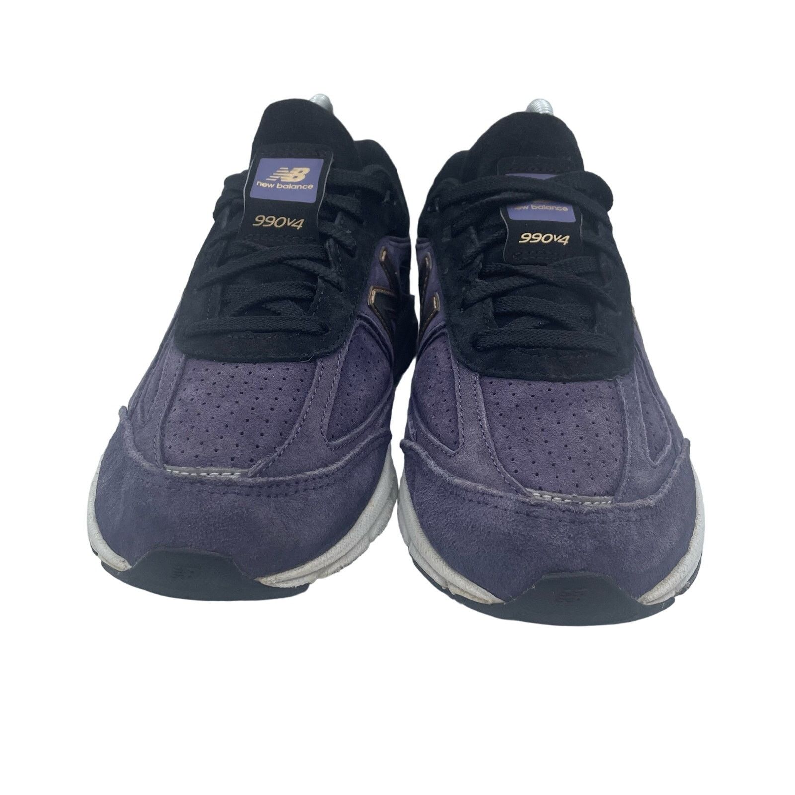 New Balance New Balance 990v4 Dark Purple Suede Black Shoes Womens 8.5 Size US 8.5 / IT 38.5 - 2 Thumbnail