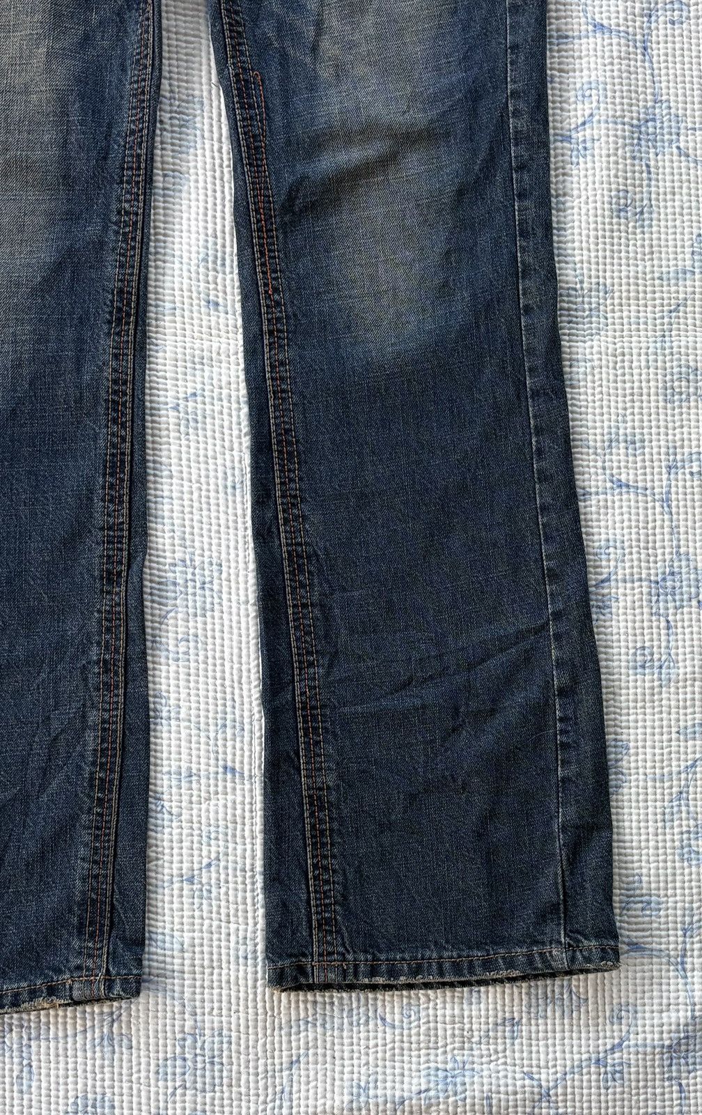 Other Africa Taro Streetwear Distressed Flared Denim Size US 30 / EU 46 - 7 Thumbnail