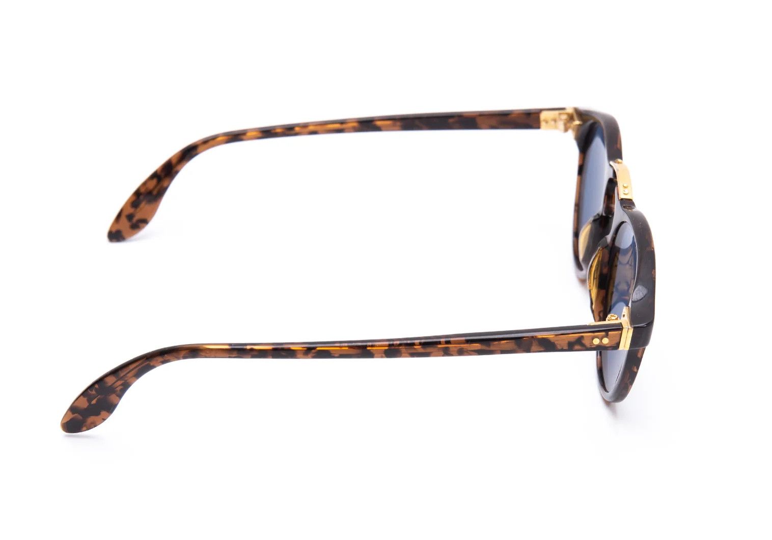 Jean Paul Gaultier Tortoise Pattern Sunglasses in Blue Brown Size ONE SIZE - 6 Thumbnail
