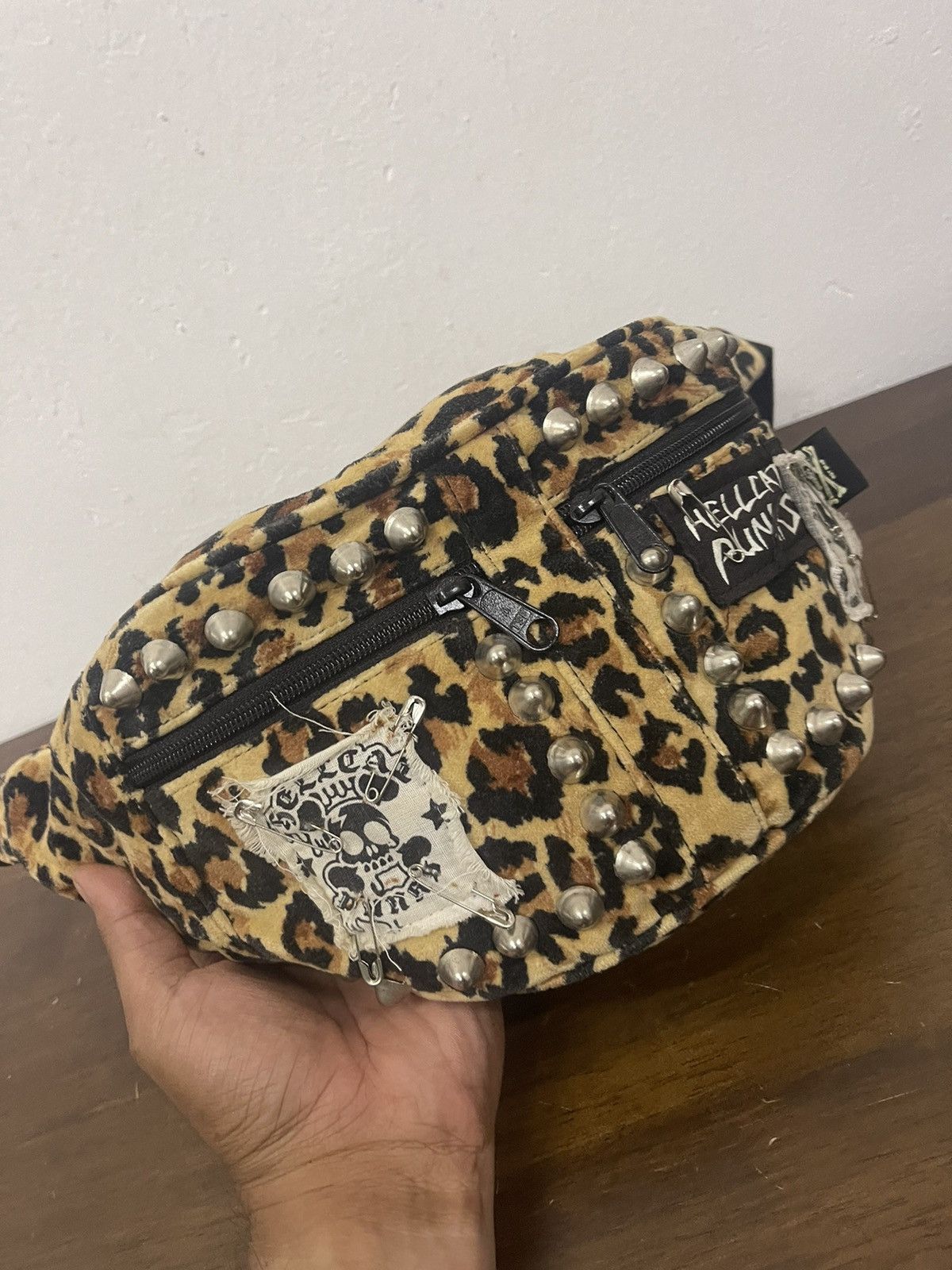 Japanese Brand × Seditionaries Hell Cat Punk Studded Bondage Waist bag Size ONE SIZE - 7 Thumbnail