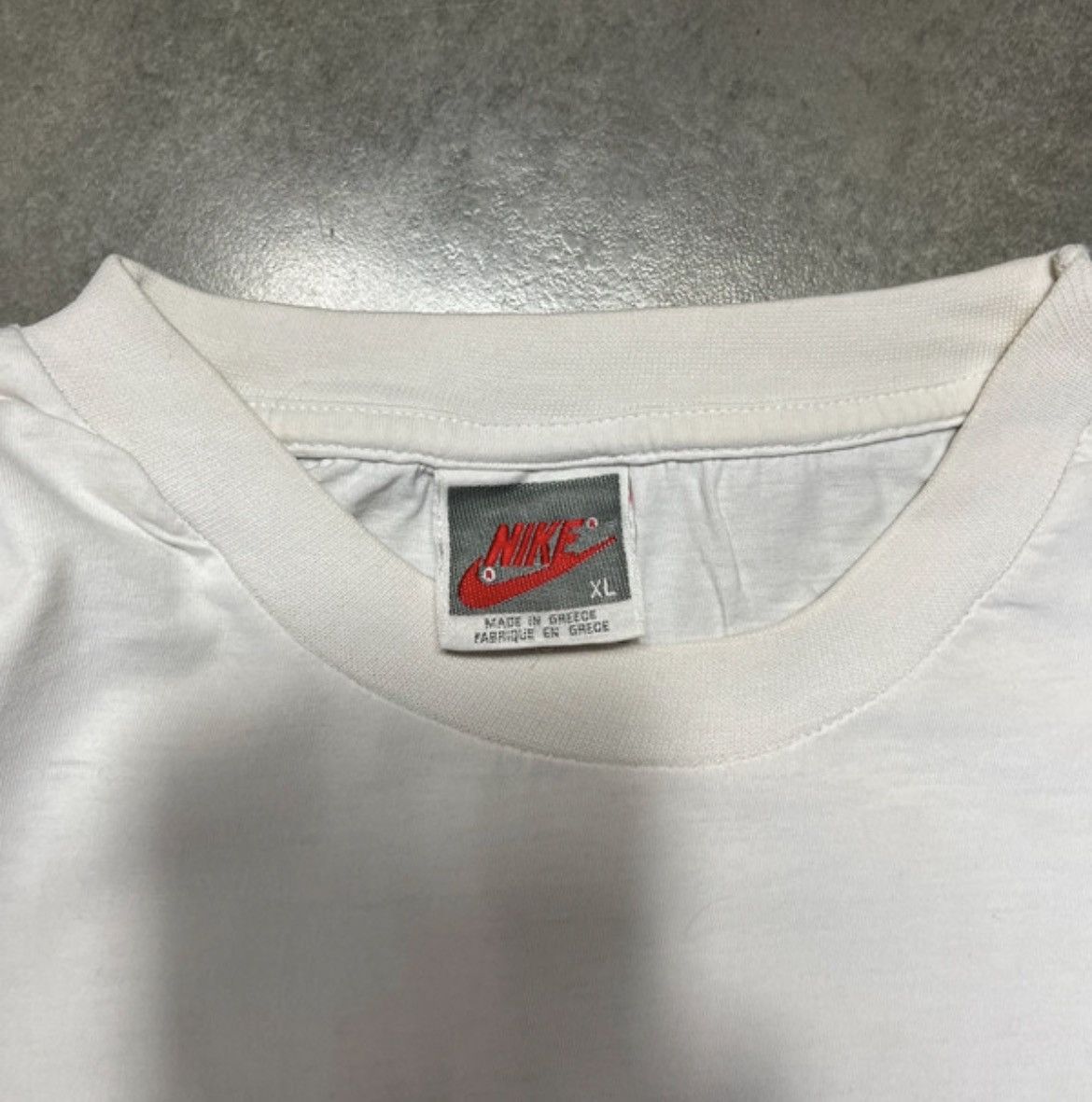 Nike Vintage Nike Just Do It T Shirt XL Made in Greece Size US XL / EU 56 / 4 - 3 Thumbnail