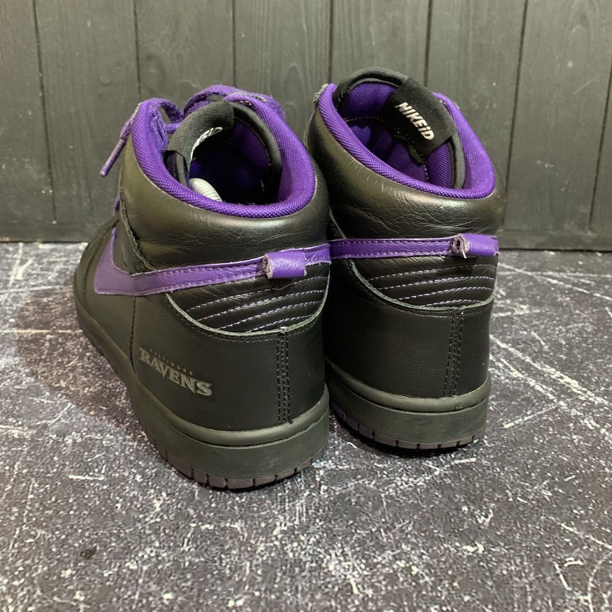Nike Baltimore Ravens Nike Dunk Men’s Shoes size 11.5 US 45.5 EU Size US 11.5 / EU 44-45 - 8 Thumbnail