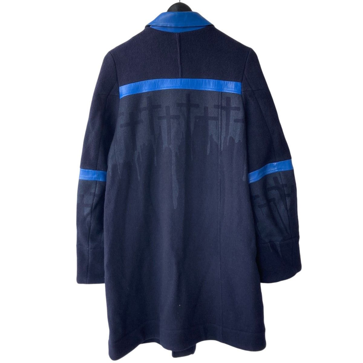 Undercover Undercover 96AW Wire Cross Print COATUC-6W-CO-03 Size US L / EU 52-54 / 3 - 2 Thumbnail