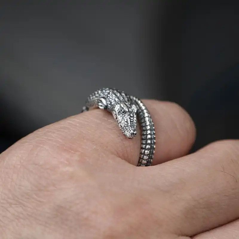 Designer × Jewelry × Sterling Silver Silver Ring Adjustable Size 埬9 Size ONE SIZE - 3 Thumbnail