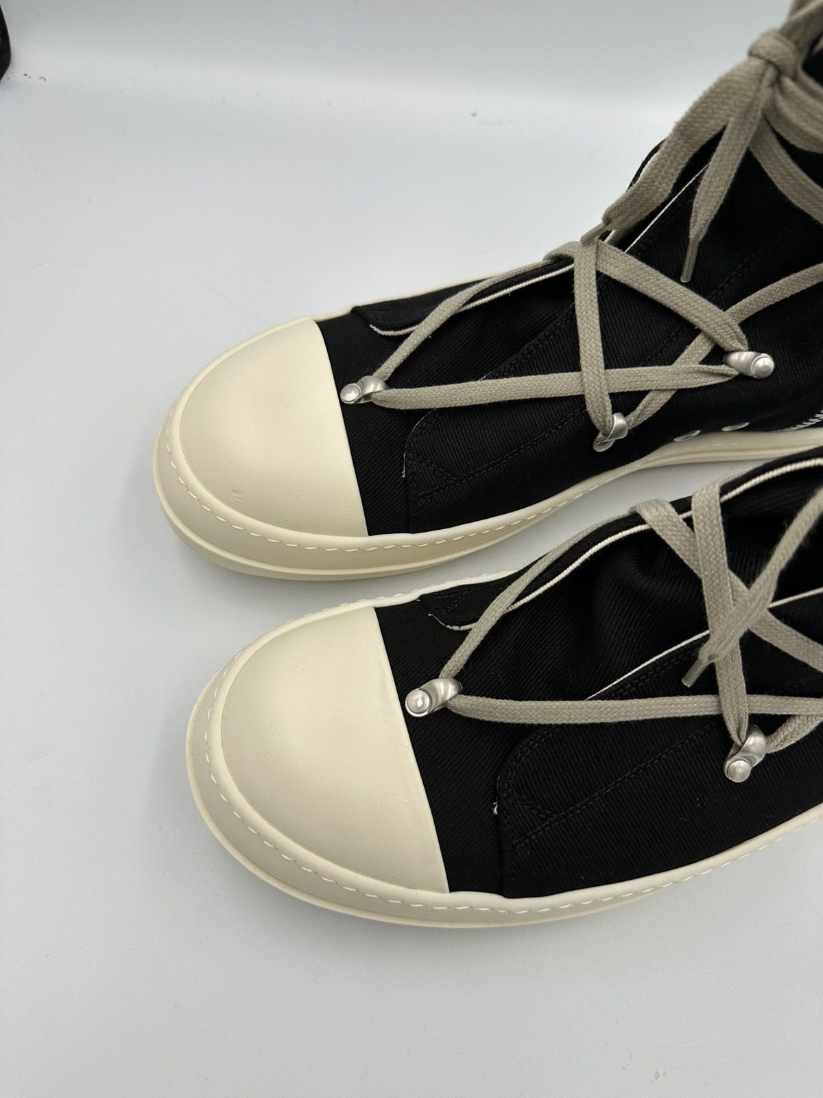 Rick Owens Drkshdw Rick Owens DRKSHDW Hexa High Sneakers Size US 13 / EU 46 - 4 Thumbnail