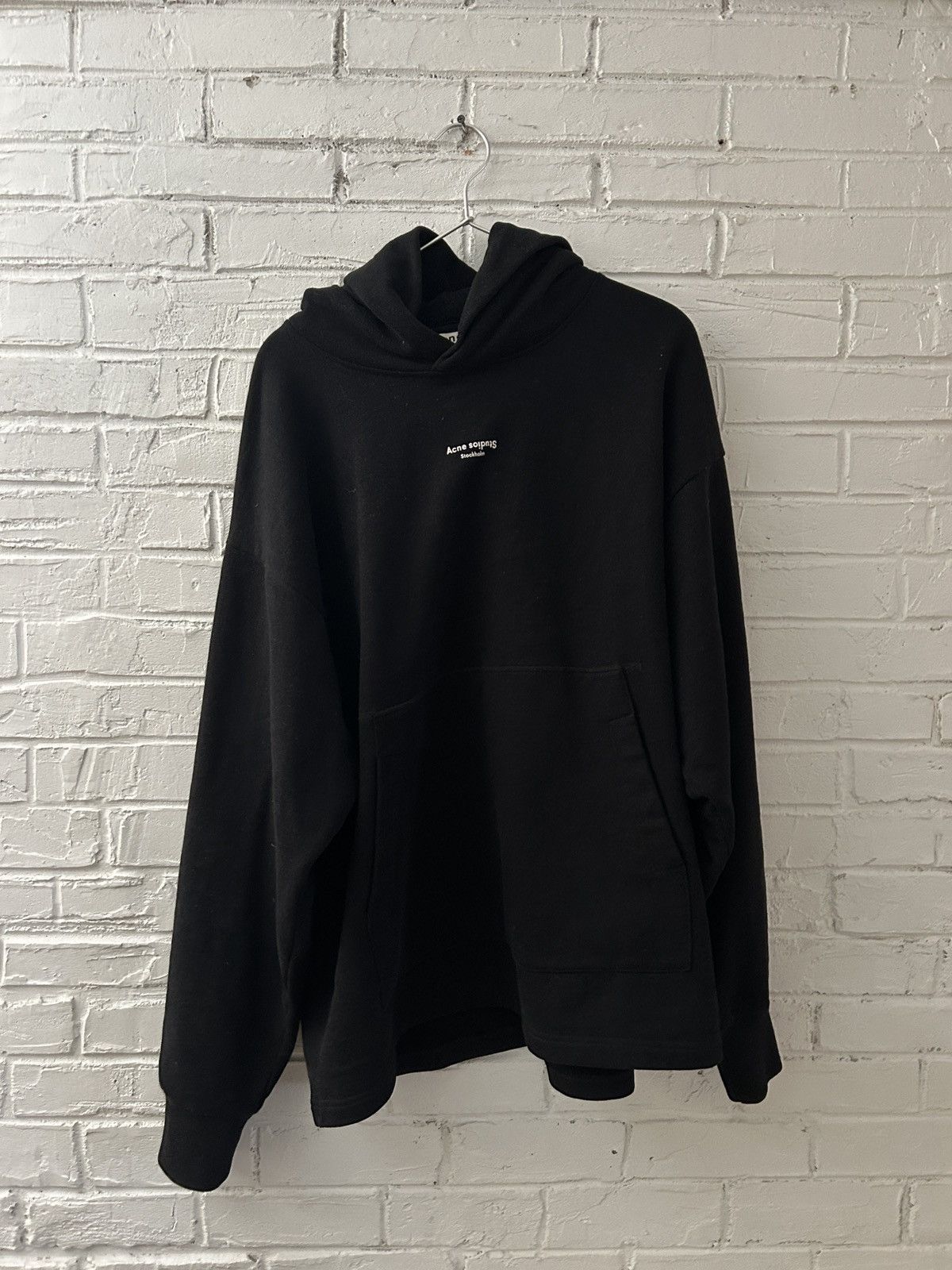 Acne Studios Logo Hoodie Size US L / EU 52-54 / 3 - 1 Thumbnail