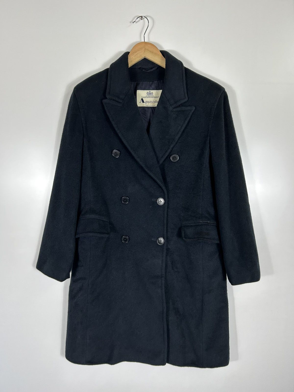 ⚡️Vintage Aquascutum London Wool Double Breast Coat Jacket