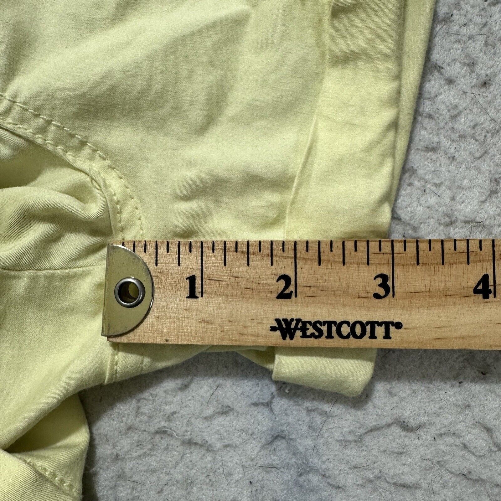 Other Celebrity Pink 7 / 28 Jean Shorts 3" Inseam Yellow Size 32" / US 10 / IT 46 - 15 Thumbnail