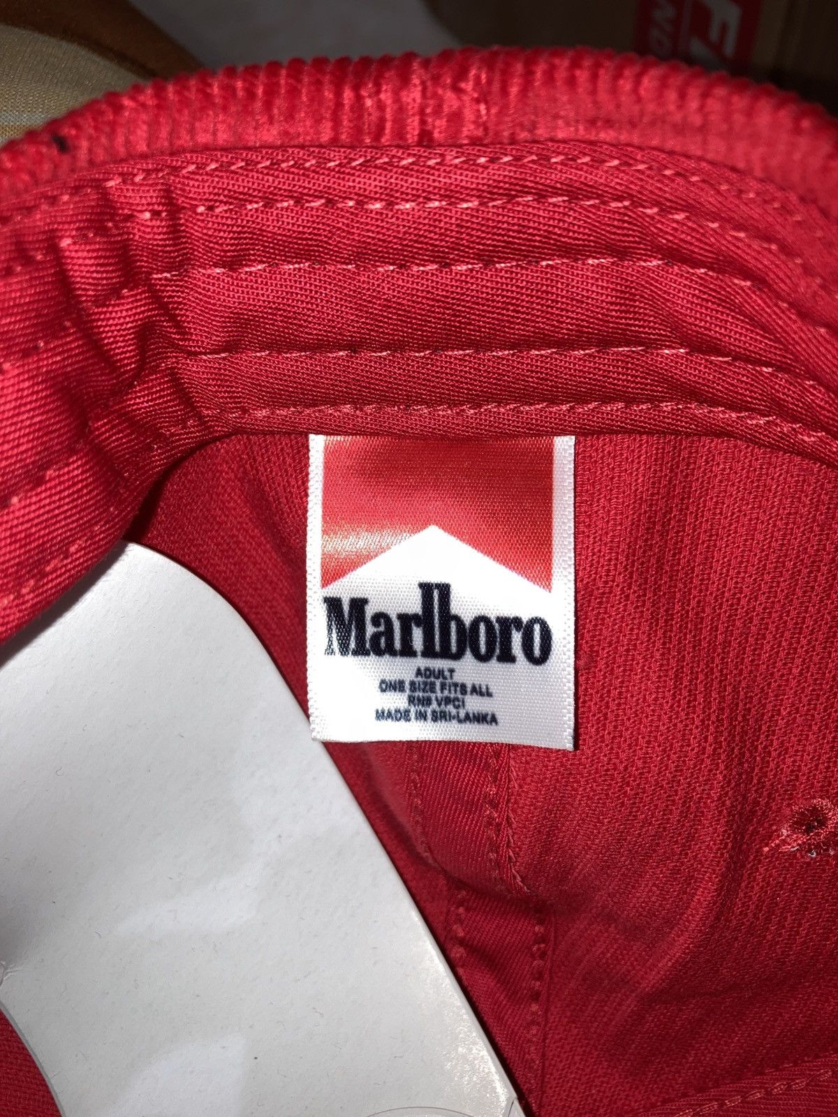 Marlboro Classic Marlboro Corduroy Red Hat Size ONE SIZE - 5 Thumbnail
