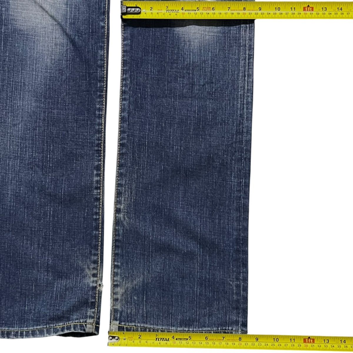 Edwin Vintage Edwin Blue Trip Japan - Faded Wash, Distressed Denim Size US 32 / EU 48 - 19 Thumbnail
