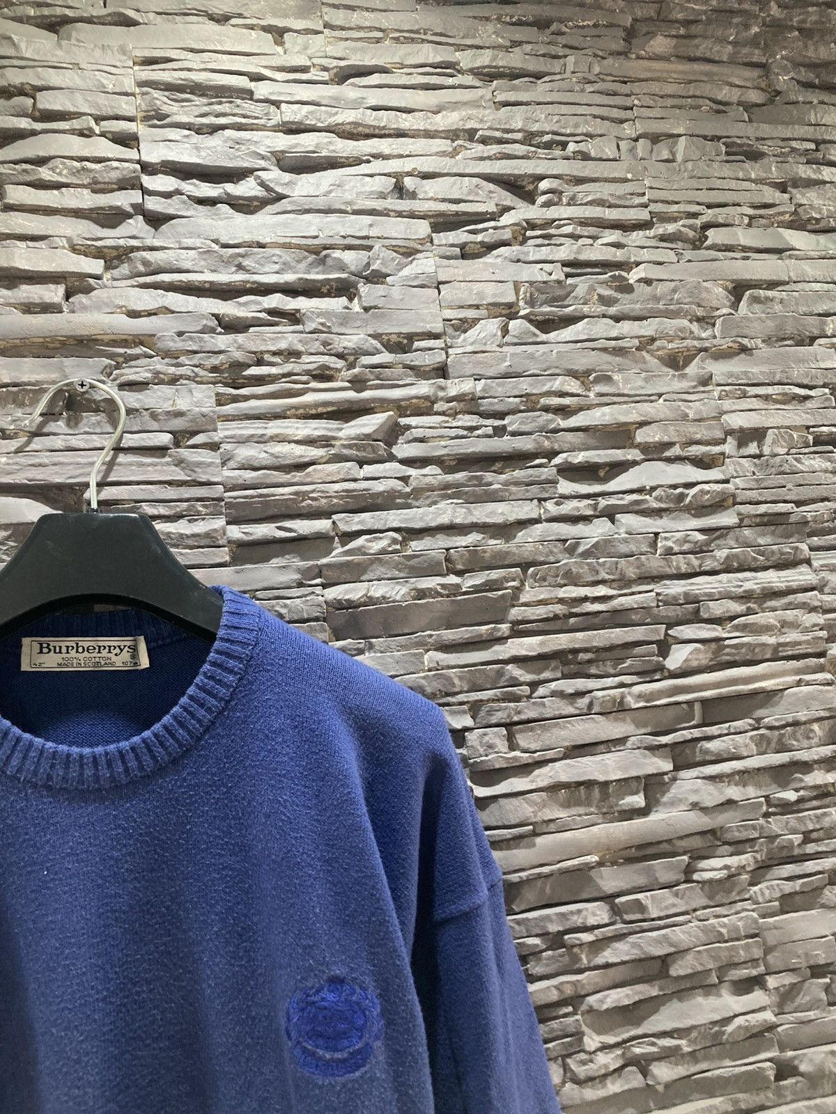 Burberry Vintage retro 90’s burberrys sweater jumper M coogi ysl Size US M / EU 48-50 / 2 - 3 Thumbnail