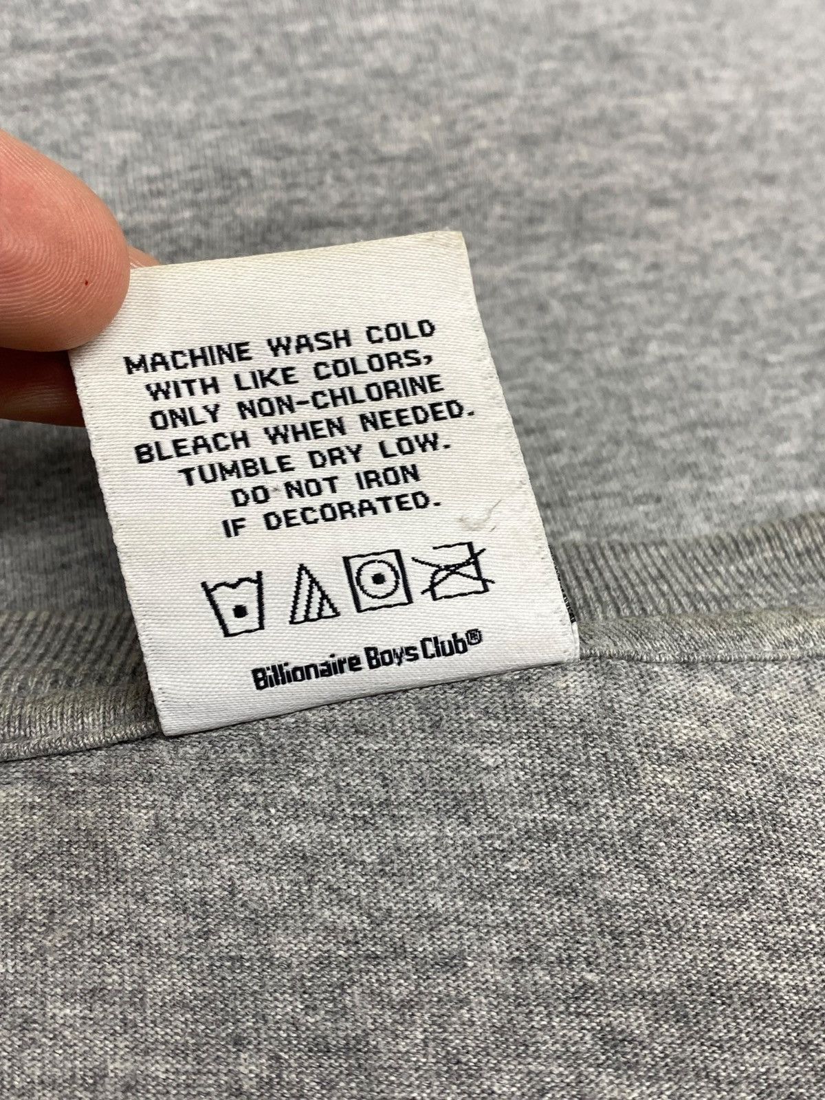 Billionaire Boys Club 🔥 BBC ARCH LOGO GREY TEE PHARRELL Y2K SKATE VIBES Size US L / EU 52-54 / 3 - 12 Thumbnail