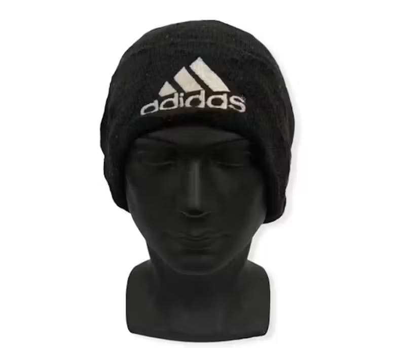 image of Adidas Trademark Logo Beanie Hat, Men's