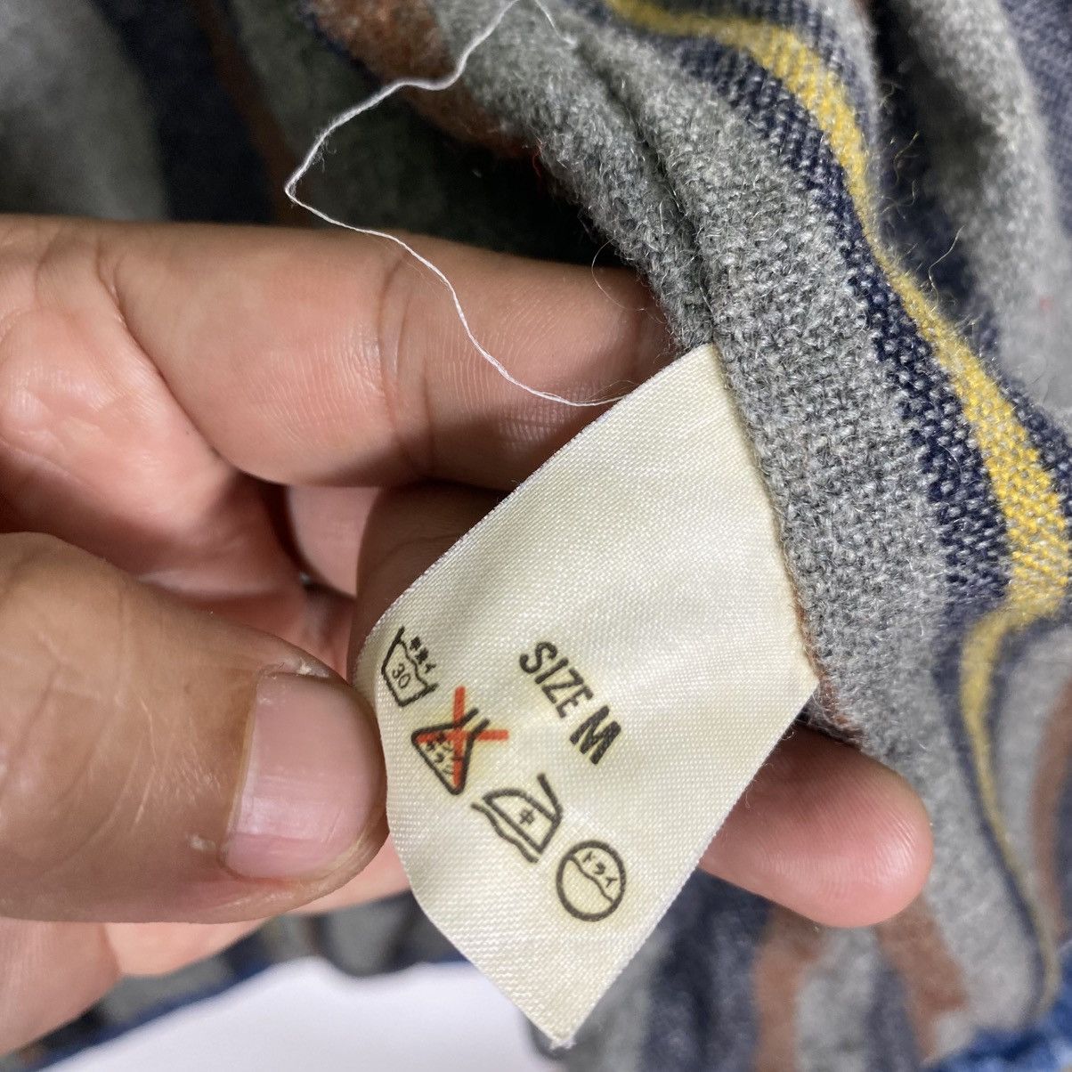 Levi's × Levi's Vintage Clothing × Vintage Vintage Levis Blanket Lining Denim Chore Jacket M Size Size US M / EU 48-50 / 2 - 10 Thumbnail