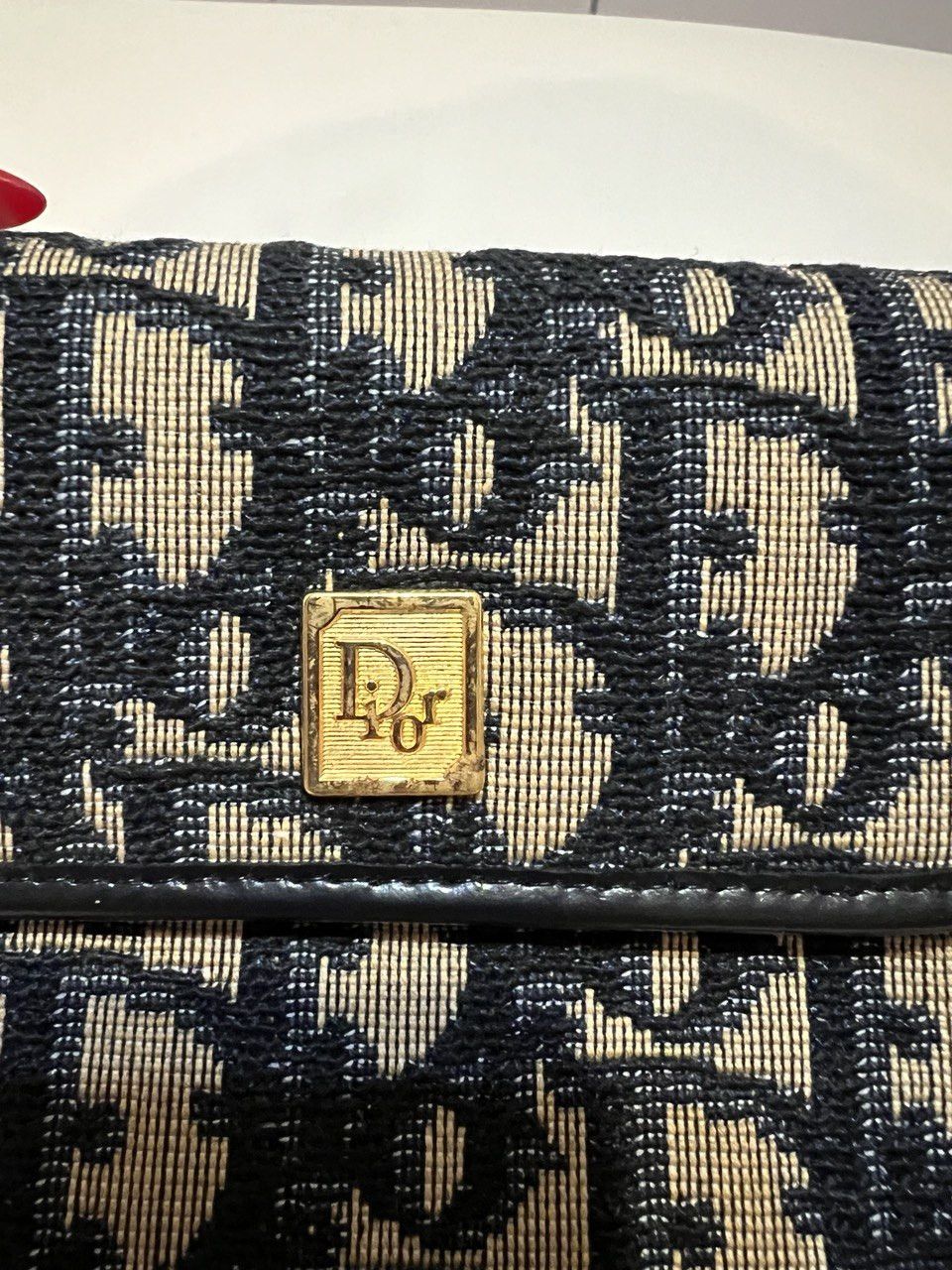 Dior Vintage Christian Dior Trotter Monogram Wallet Y2K Size ONE SIZE - 4 Thumbnail