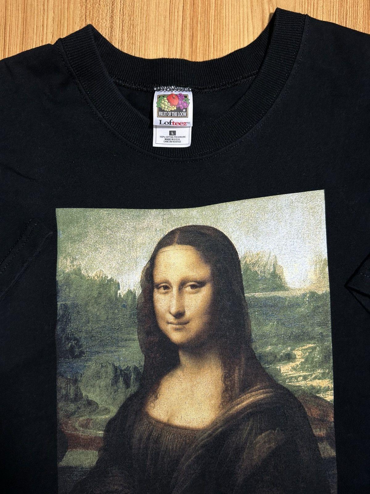 Other 90’s Mona Lisa Leonardo Da Vinci Boston Museum Size US L / EU 52-54 / 3 - 5 Thumbnail