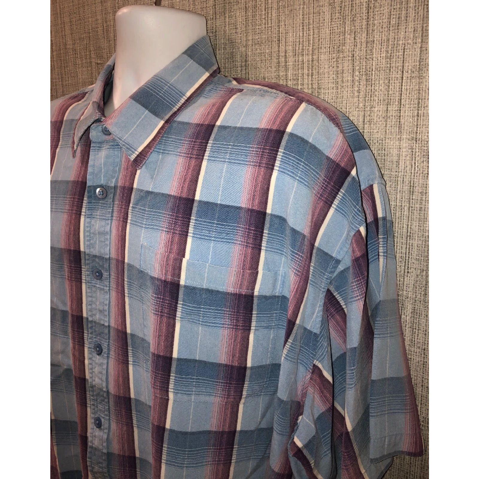 Tommy Bahama Tommy Bahama Mens Button Front Short Sleeve Shirt XXL Multicolor Plaid Checkered Pattern Size US XXL / EU 58 / 5 - 2 Thumbnail