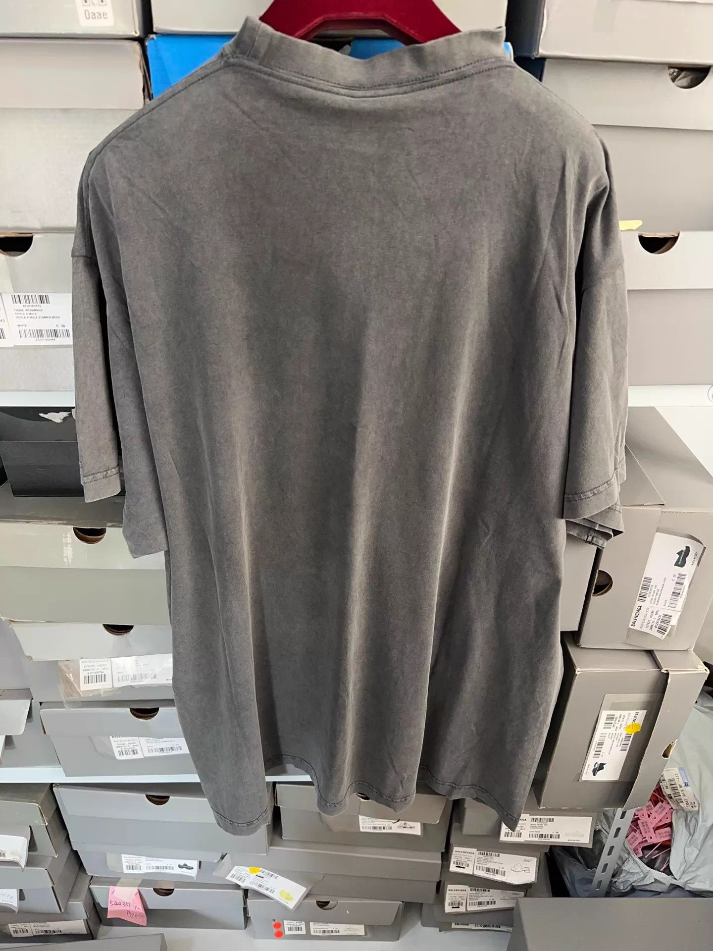 Balenciaga Balenciaga Georgia Night short sleeve T-shirt Black 4 Size S / US 4 / IT 40 - 4 Thumbnail