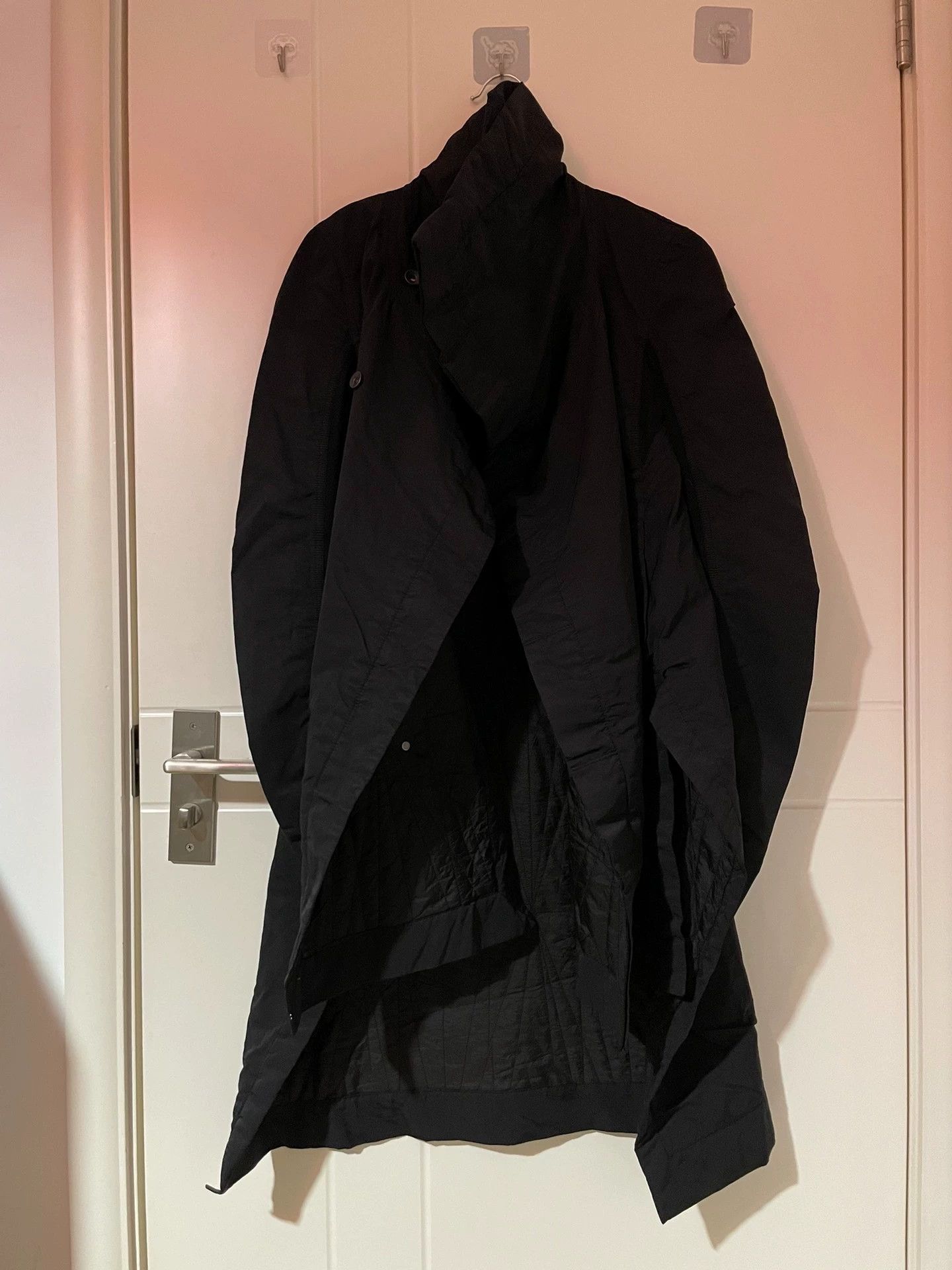 Rick Owens Rick Owens Classic Lightweight Cotton Coat Wmn XS Size XS / US 0-2 / IT 36-38 - 2 Thumbnail