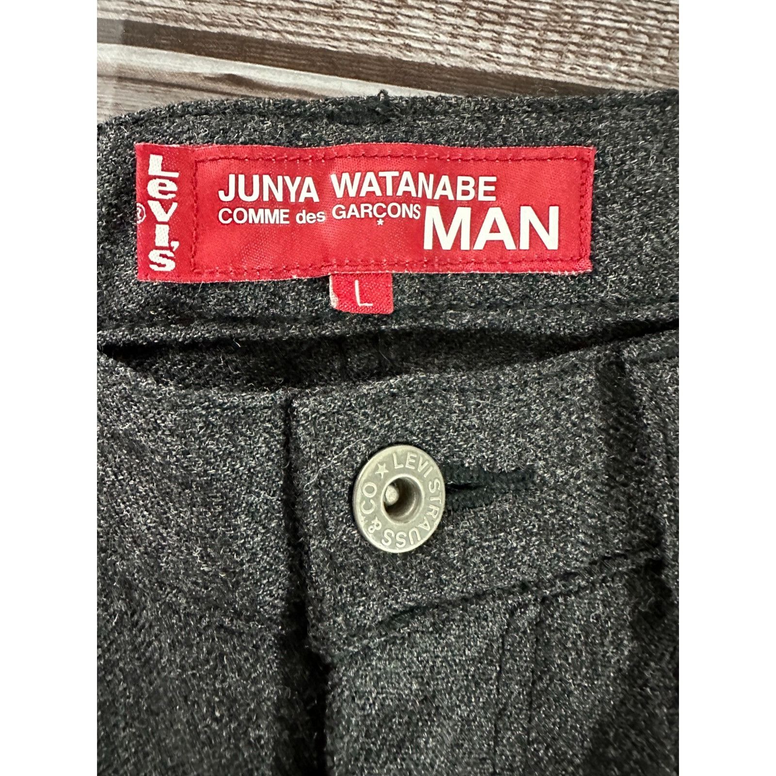 Levi's comme des garcon Junta Watanabe X Levi´s wool Pants Size L N Size US 36 / EU 52 - 2 Thumbnail