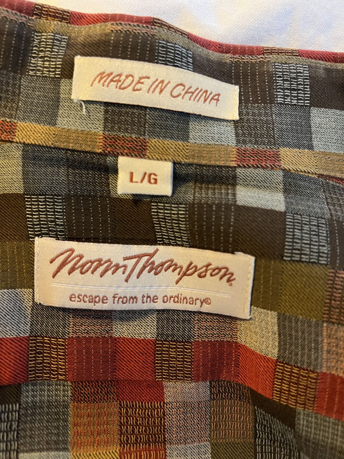 Vintage Vintage Button Up Chinese Shirt Size US L / EU 52-54 / 3 - 3 Thumbnail