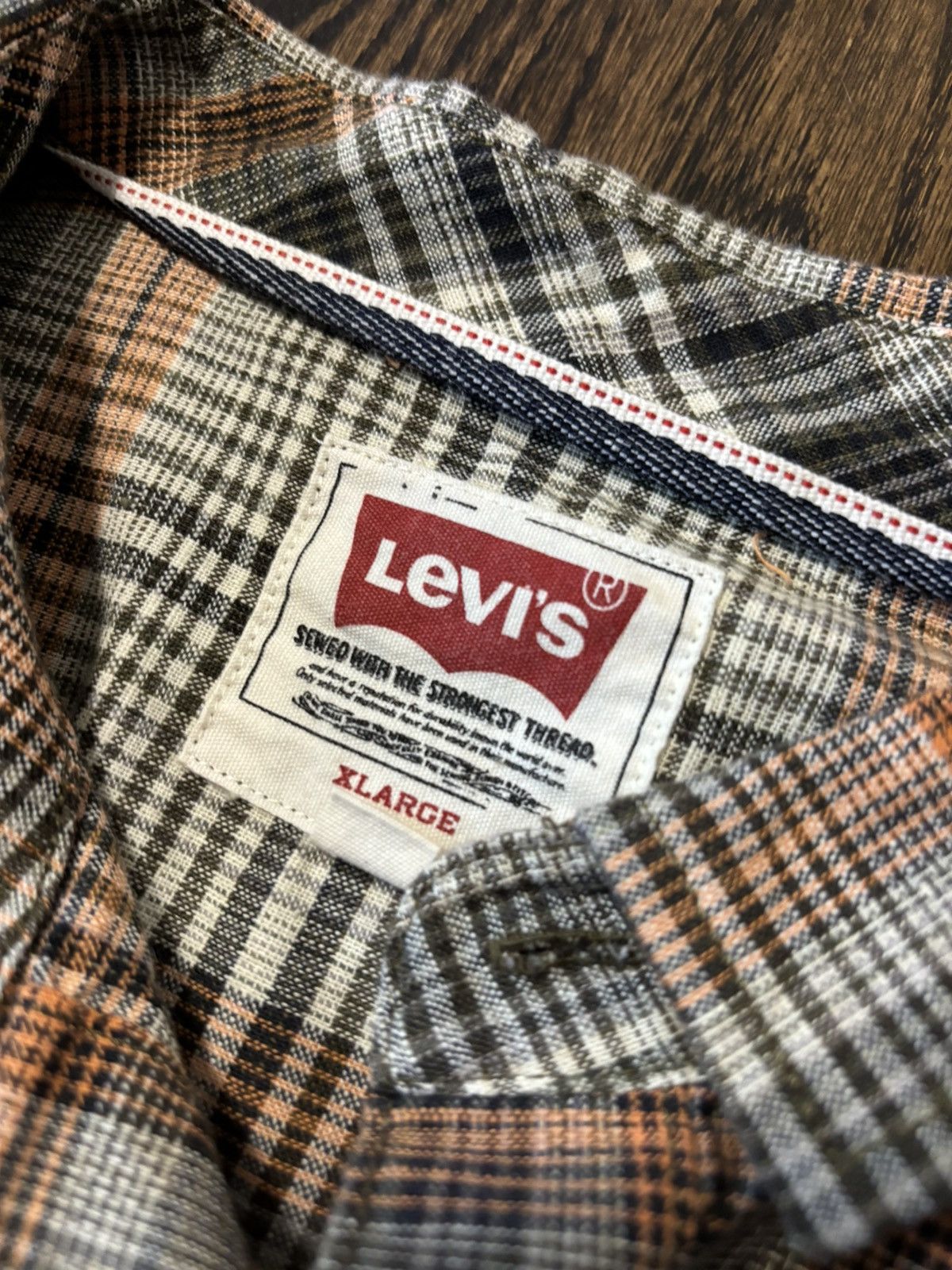Levi's Vintage Clothing Vintage Levis Button Up - XL Size US XL / EU 56 / 4 - 3 Thumbnail