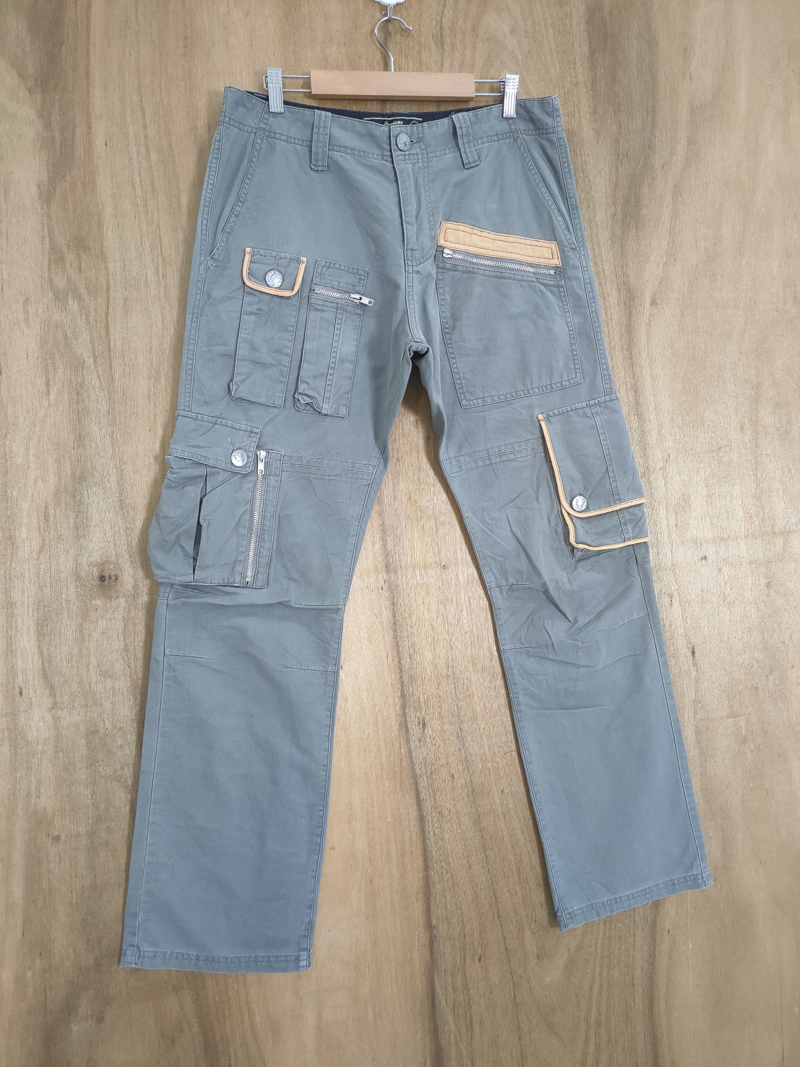 If Six Was Nine 10 POCKET BREATH MINT BONDAGE CARGO PANTS Size US 34 / EU 50 - 1 Thumbnail