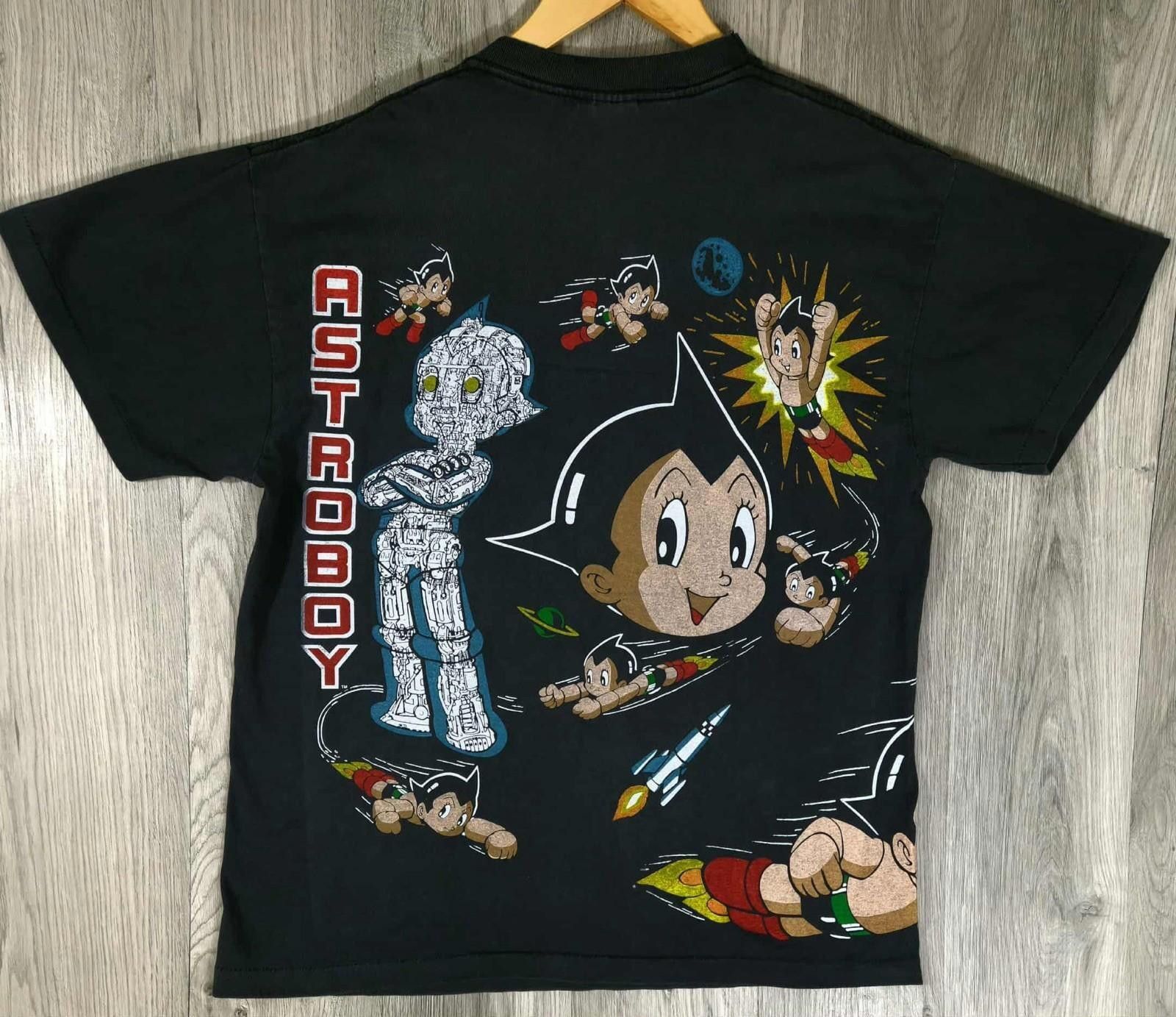 RAGEBLUE Vintage 1992 Astro Boy All Over Print Anime Tezuka L#5 Size US L / EU 52-54 / 3 - 6 Thumbnail