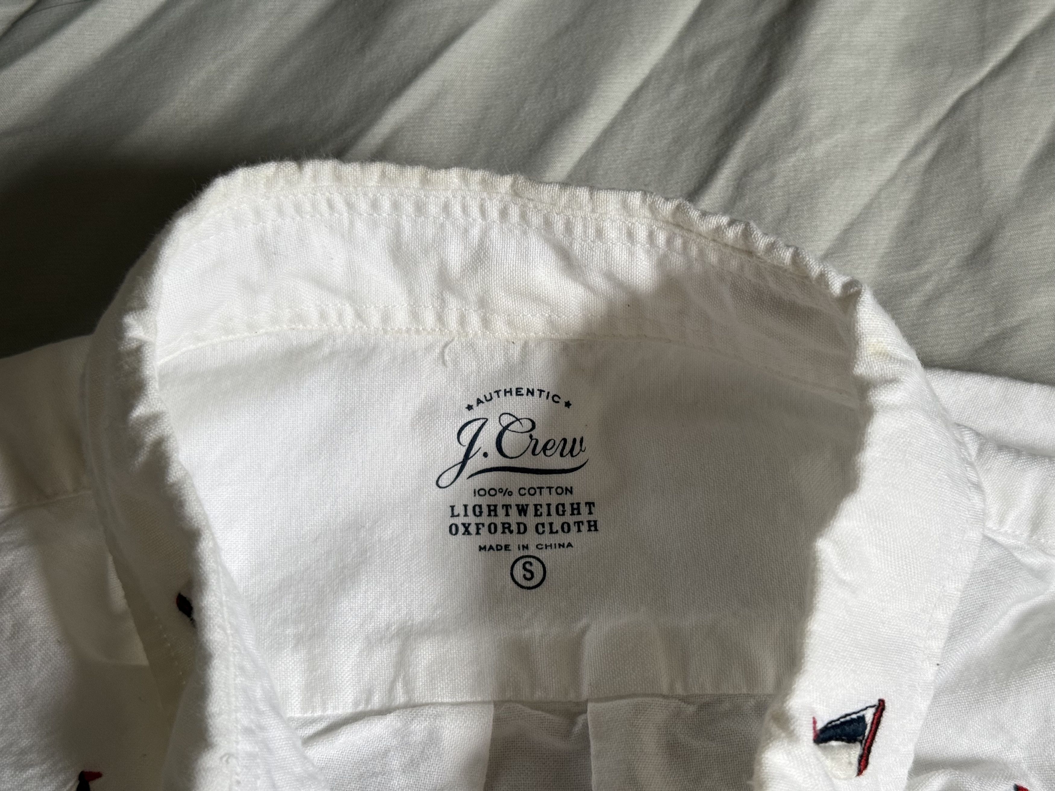 J.Crew J. Crew sailboat stitch pattern Button Up Shirt $79.50 Size US S / EU 44-46 / 1 - 3 Thumbnail