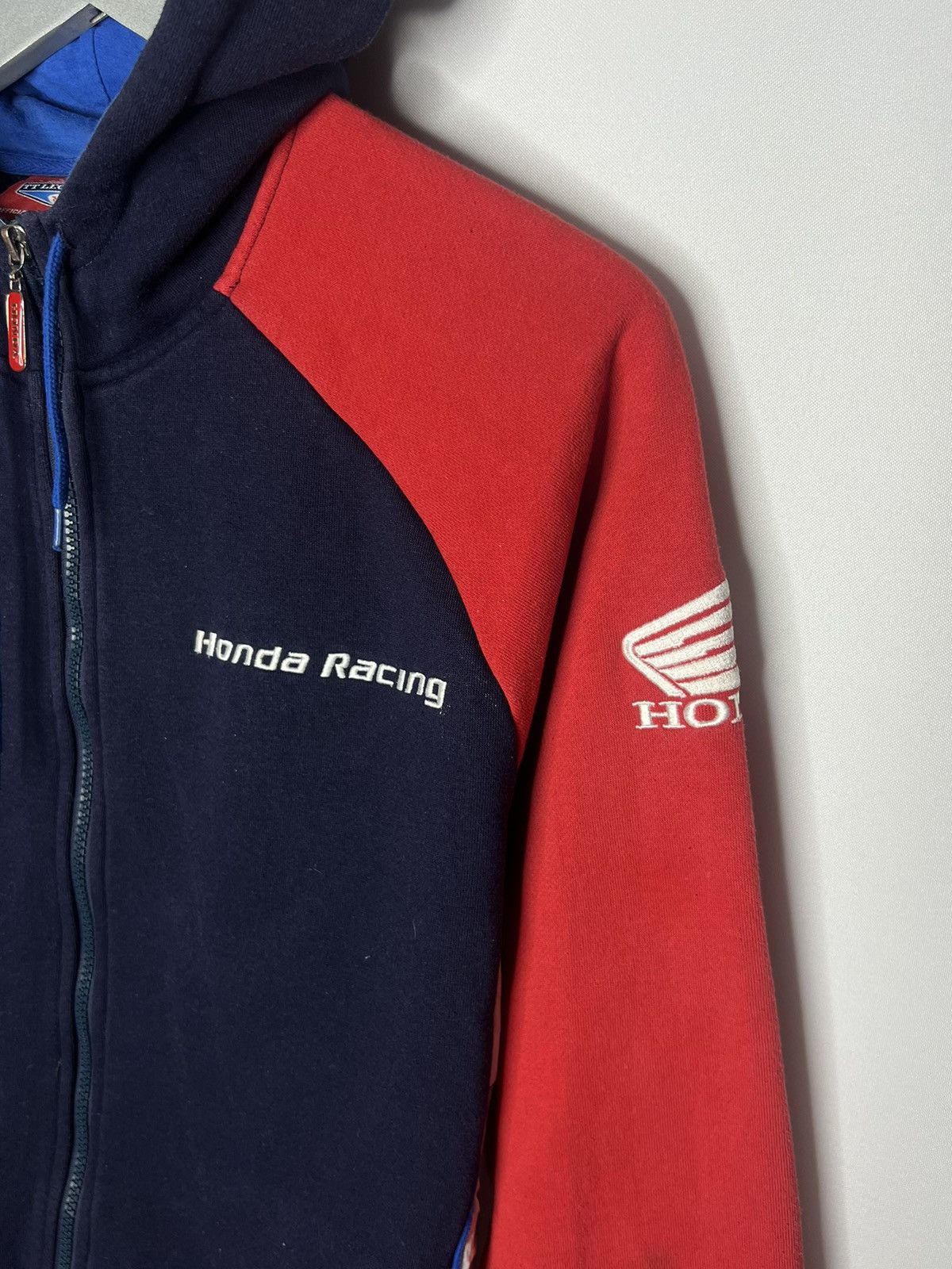 Honda × Vintage 🏎️Vintage Honda Racing TT Legends Full Zip Sponsors Hoodie🏎️ Size US S / EU 44-46 / 1 - 5 Thumbnail