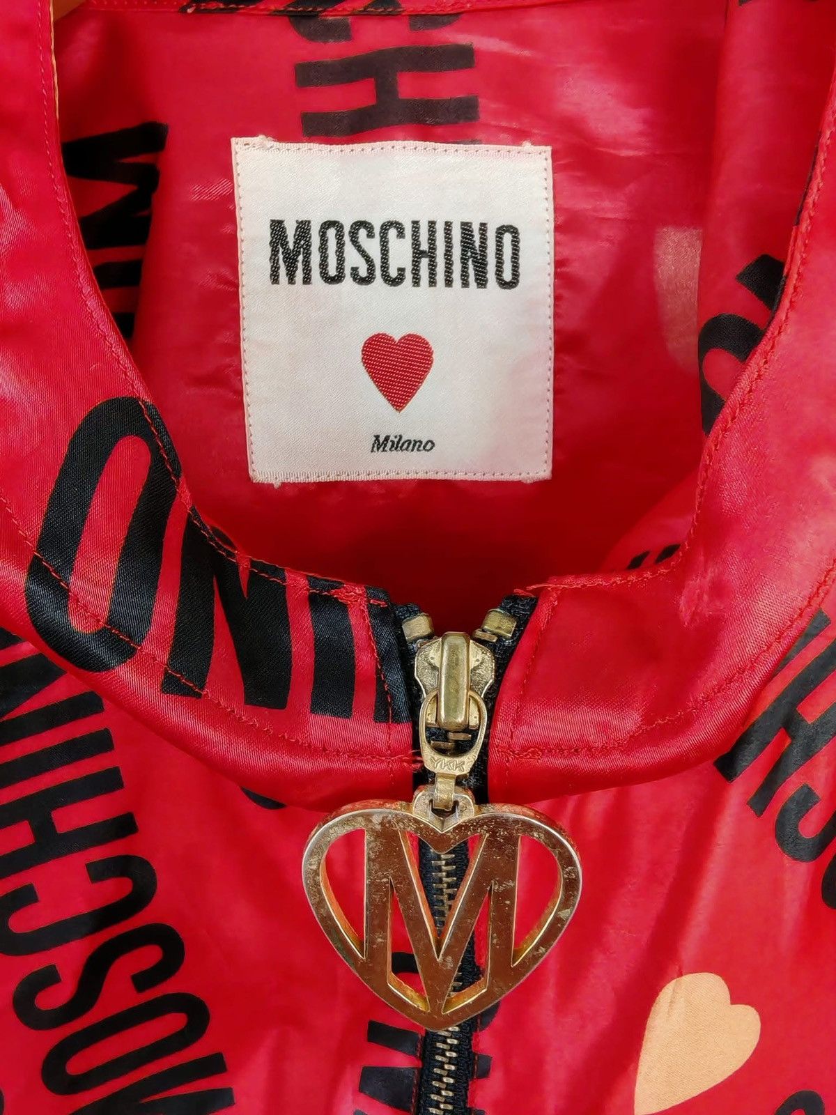 Moschino Vintage Moschino Monogram Rain Coat Jacket Size L / US 10 / IT 46 - 6 Thumbnail