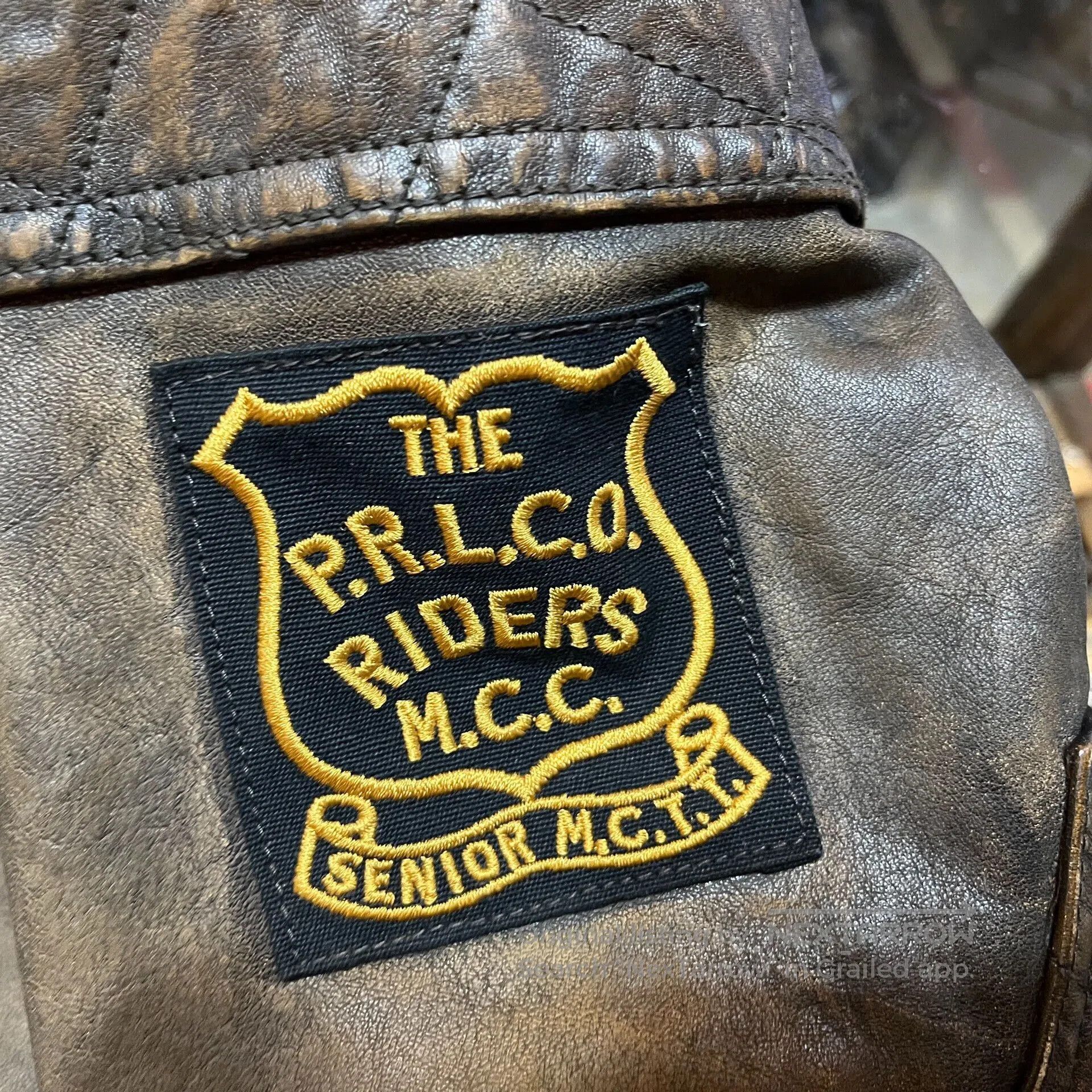 RRL Ralph Lauren vintage distressed leather jacket by Ralph Lauren. Size US M / EU 48-50 / 2 - 7 Thumbnail